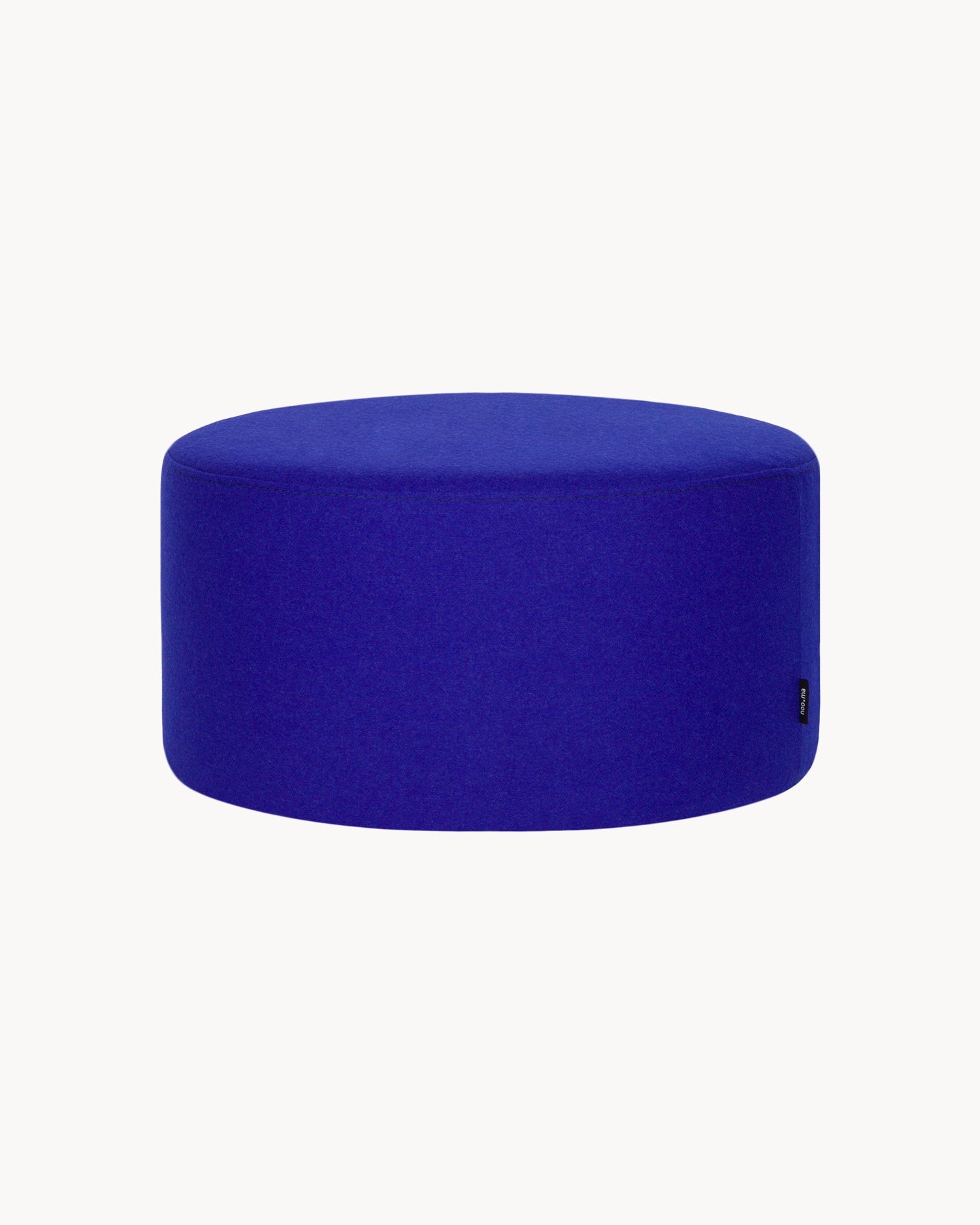 Pouf basso imbottito Folk, vari colori