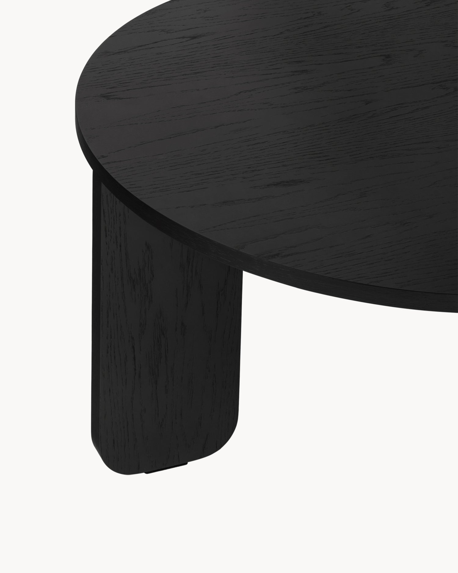 Tavolino da salotto in legno nero Kuvu