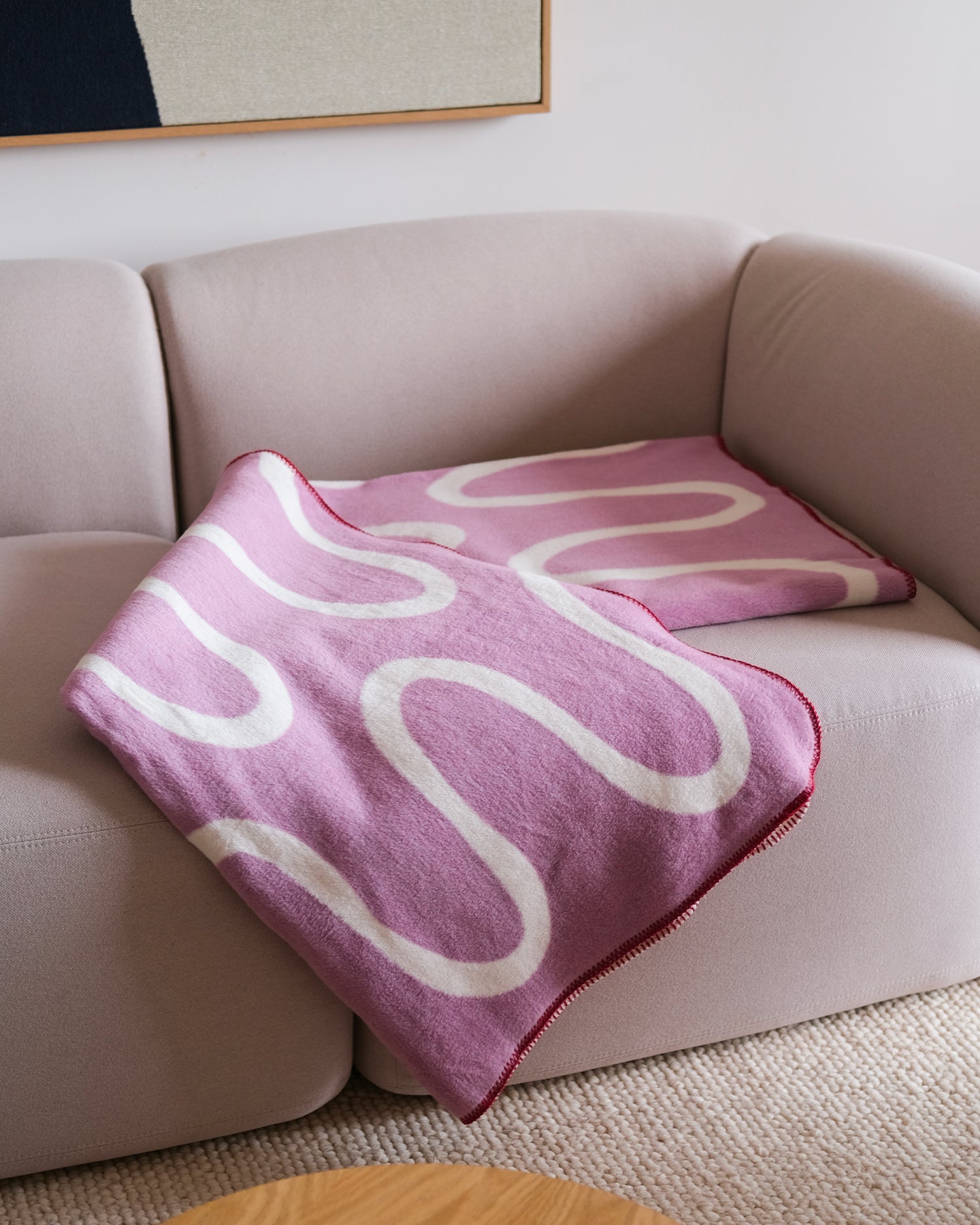 Coperta in cotone Swirl