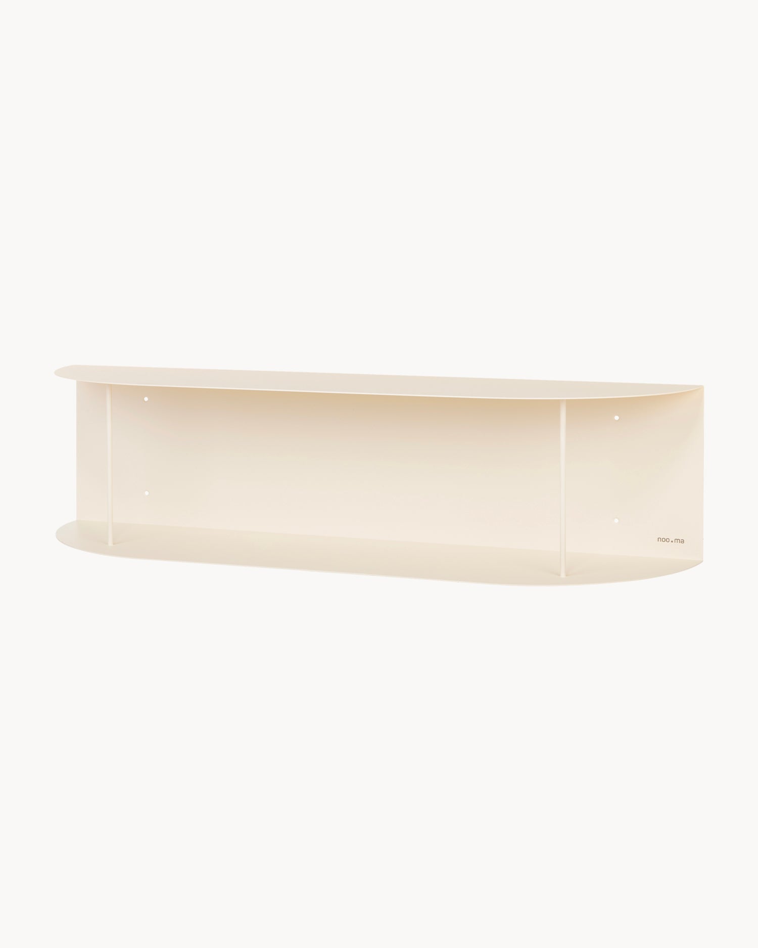 Mensola in acciaio Lina, beige
