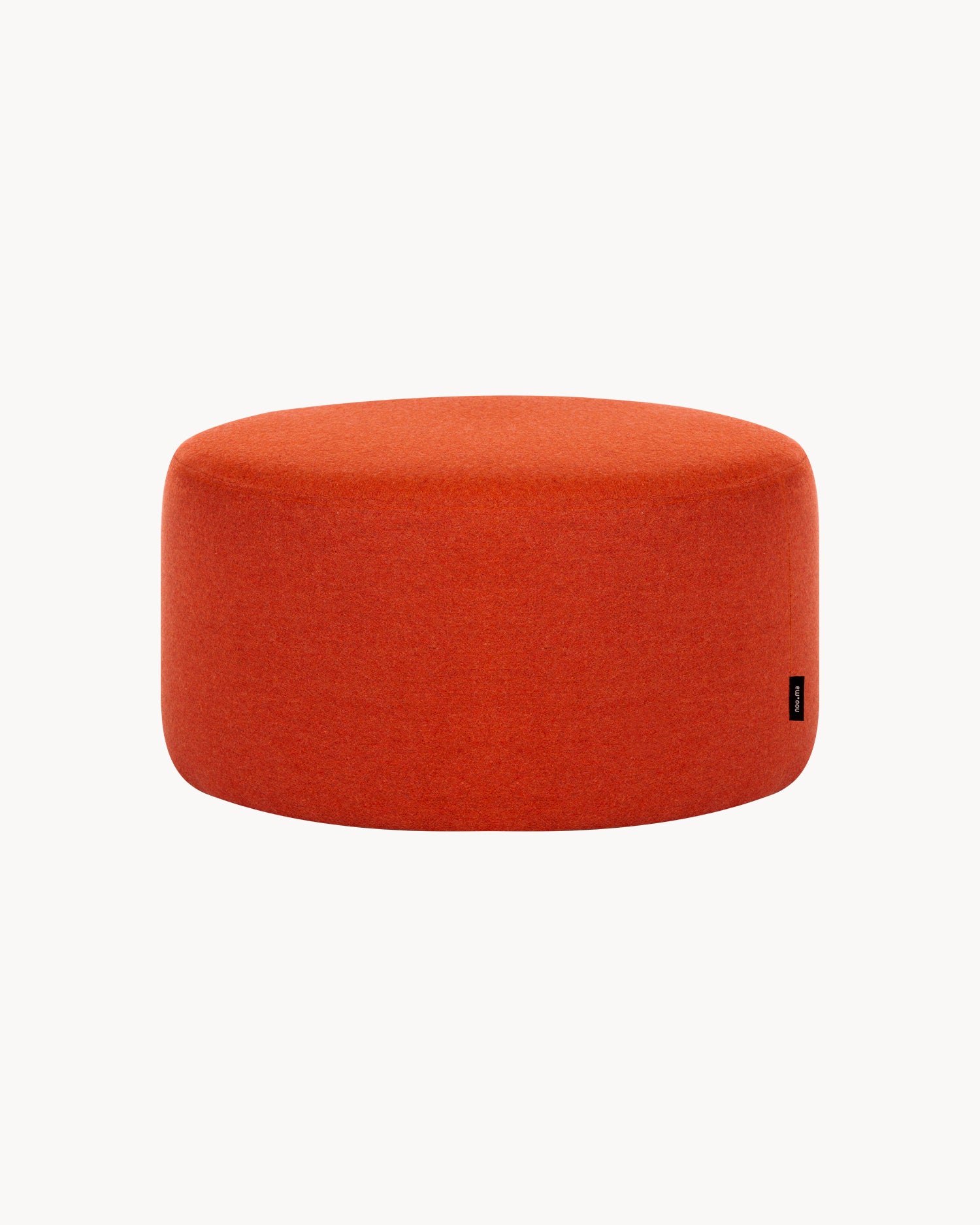 Pouf basso imbottito Folk, vari colori