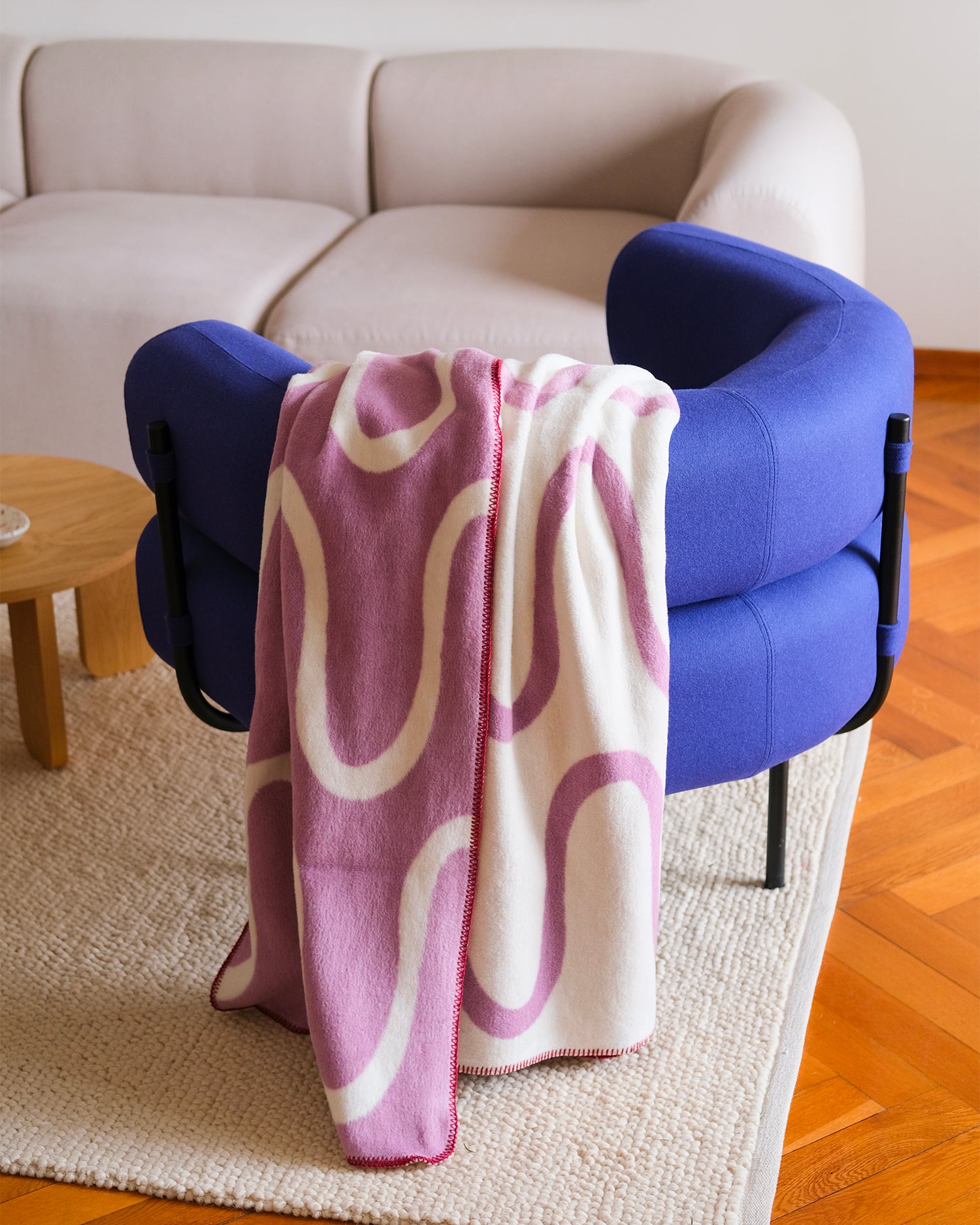 Coperta in cotone Swirl