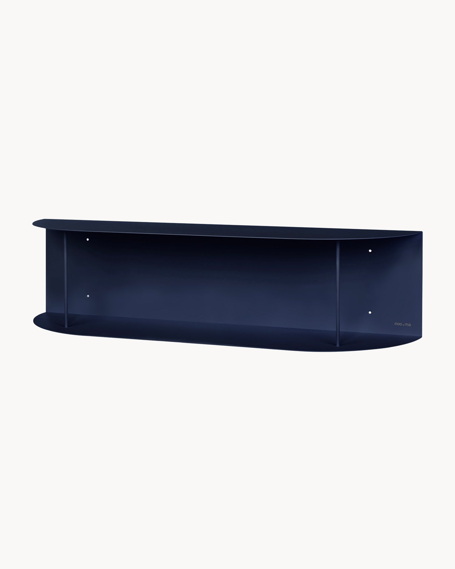 Mensola in acciaio Lina, blu navy