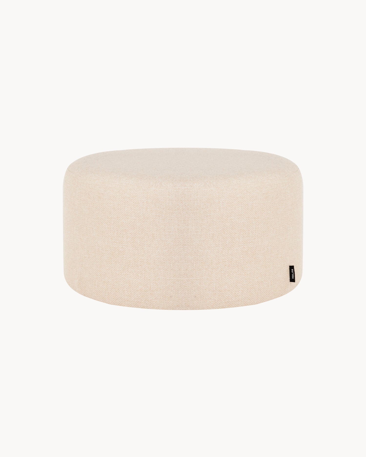 Pouf basso imbottito Folk, vari colori