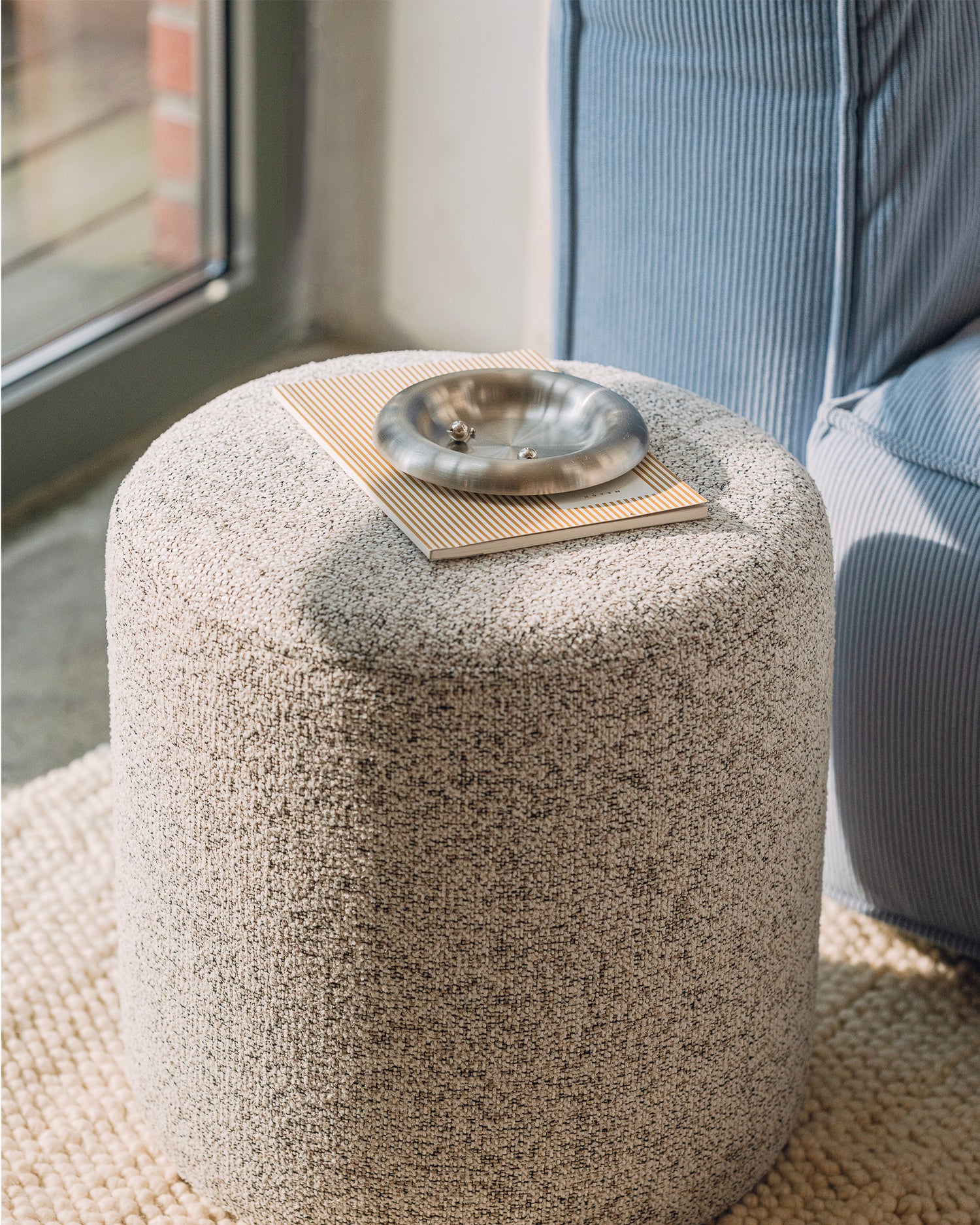 Set 2 piatti in acciaio Roto