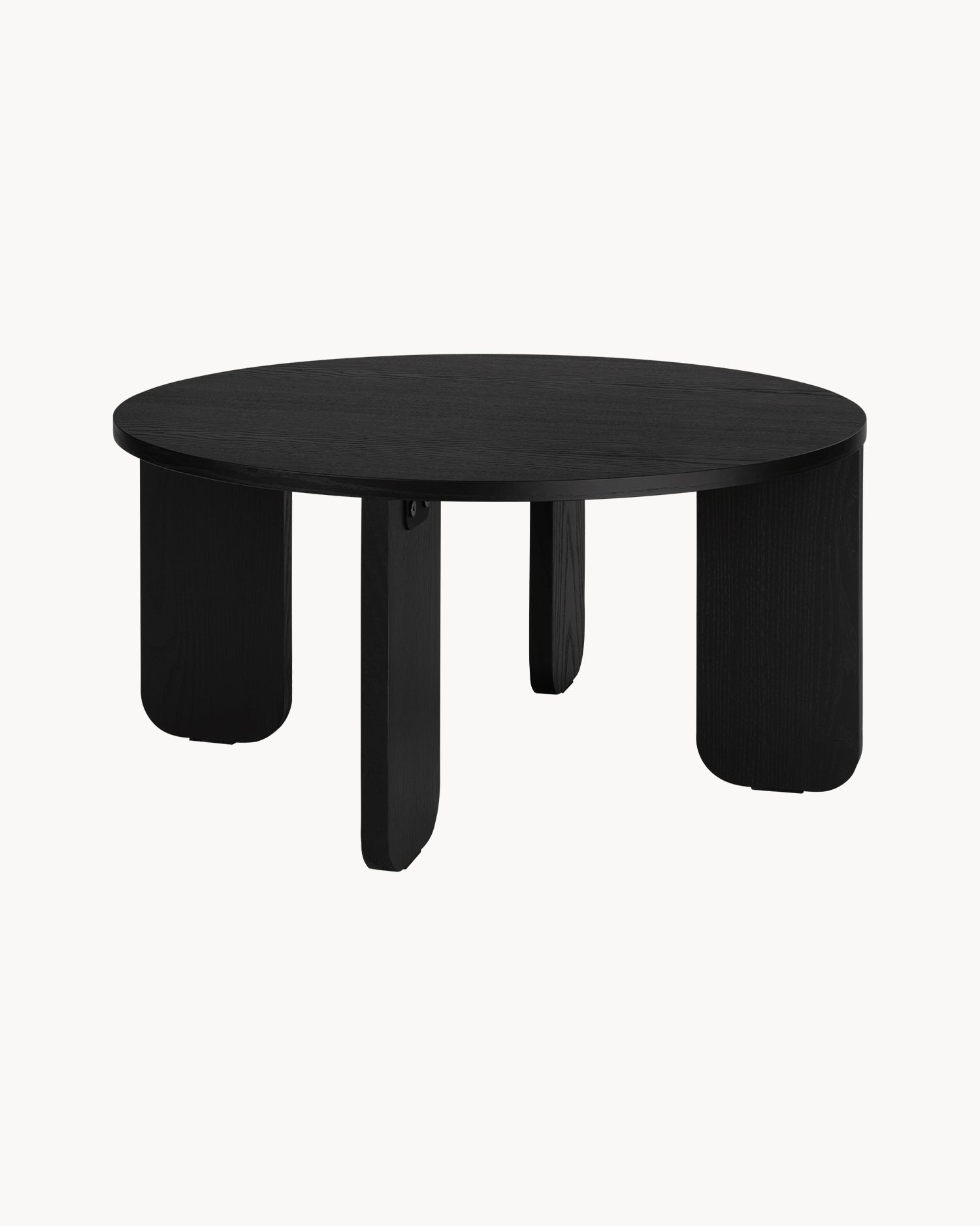 Tavolino da salotto in legno nero Kuvu