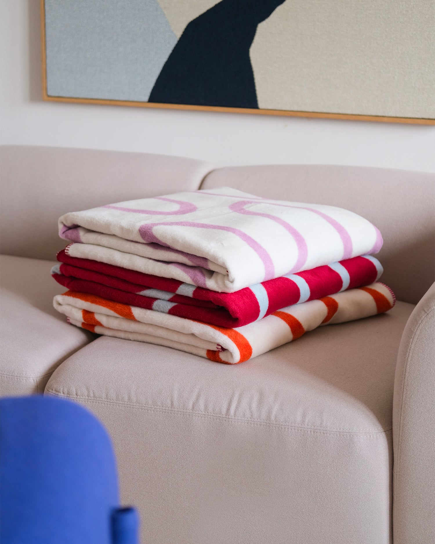 Coperta in cotone Swirl