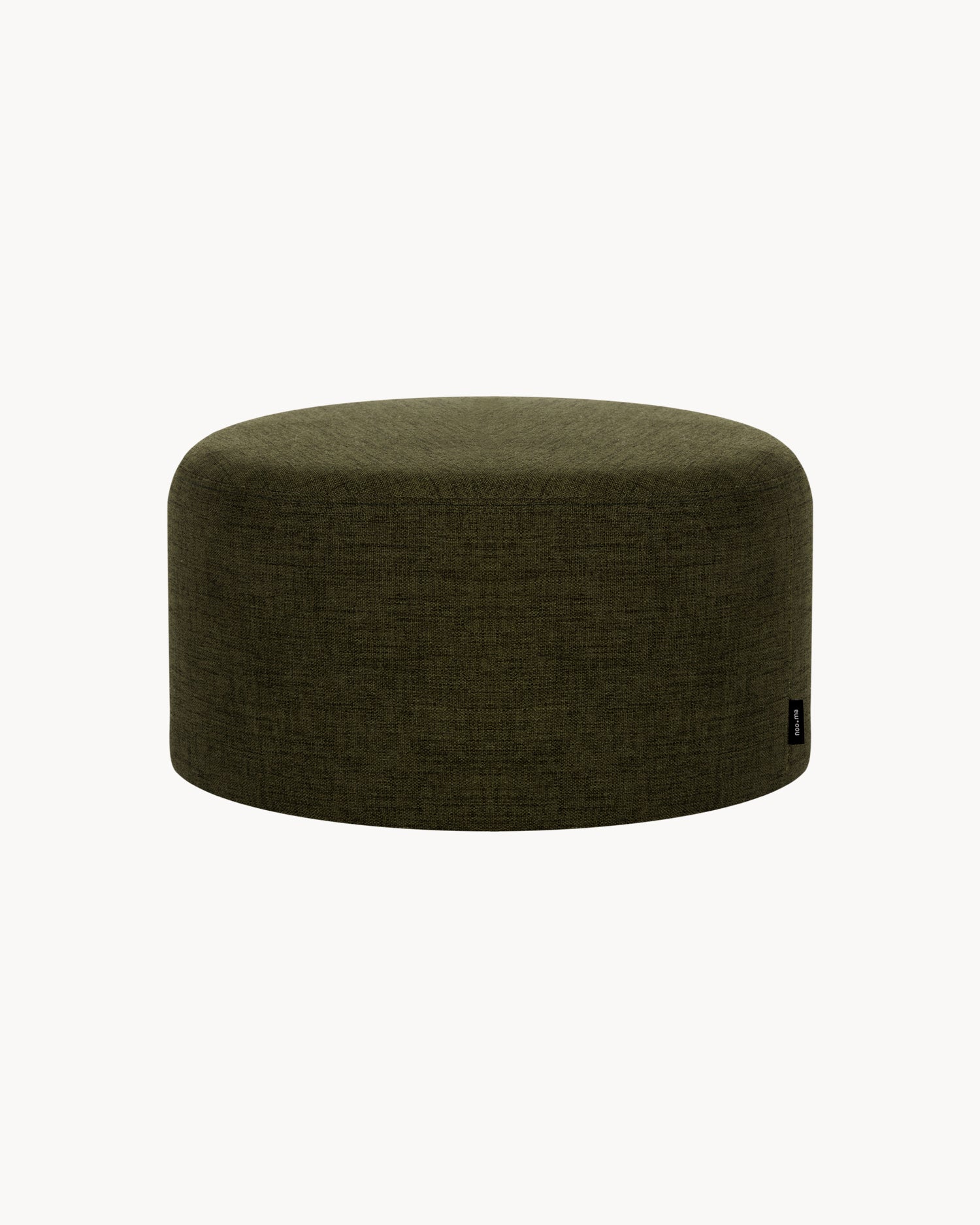 Pouf basso imbottito Folk, vari colori
