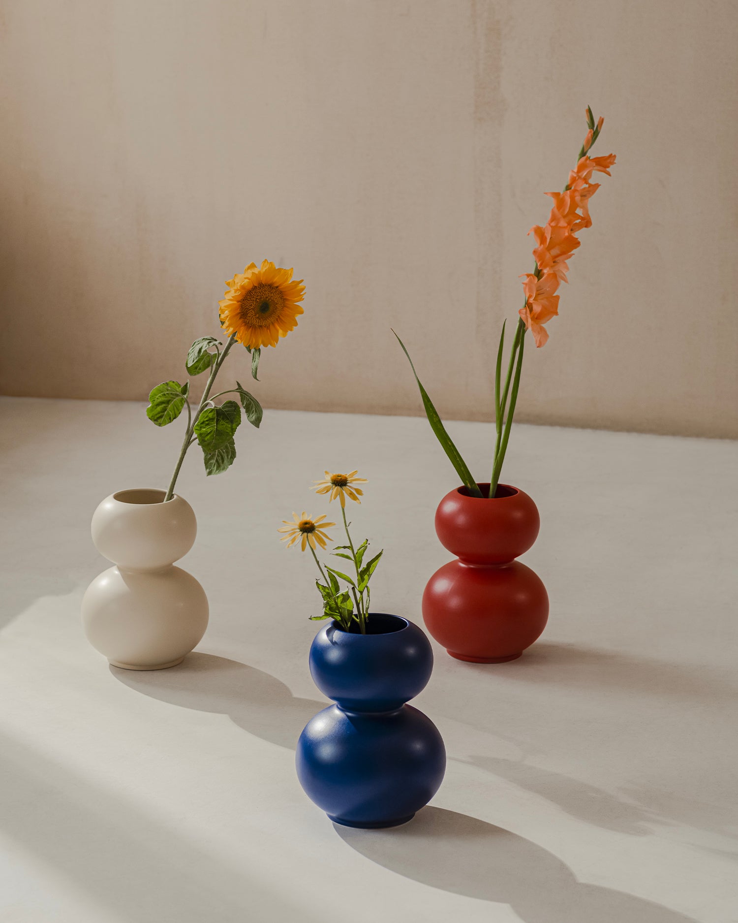 Vaso in ceramica Tuga, blu