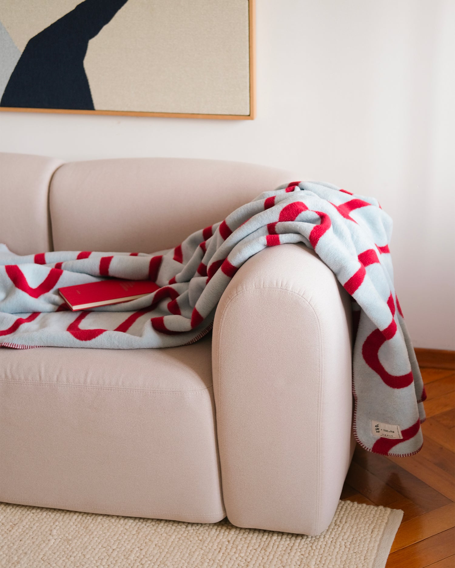 Coperta in cotone Swirl