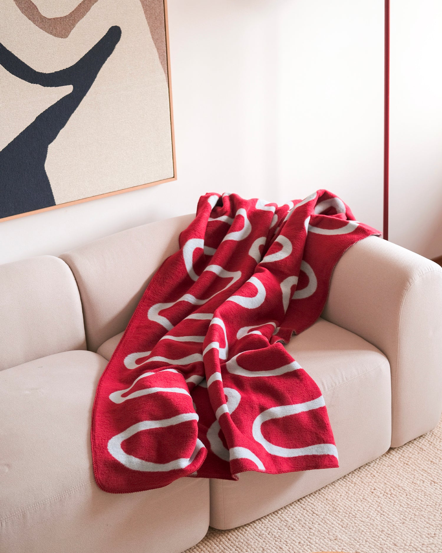 Coperta in cotone Swirl