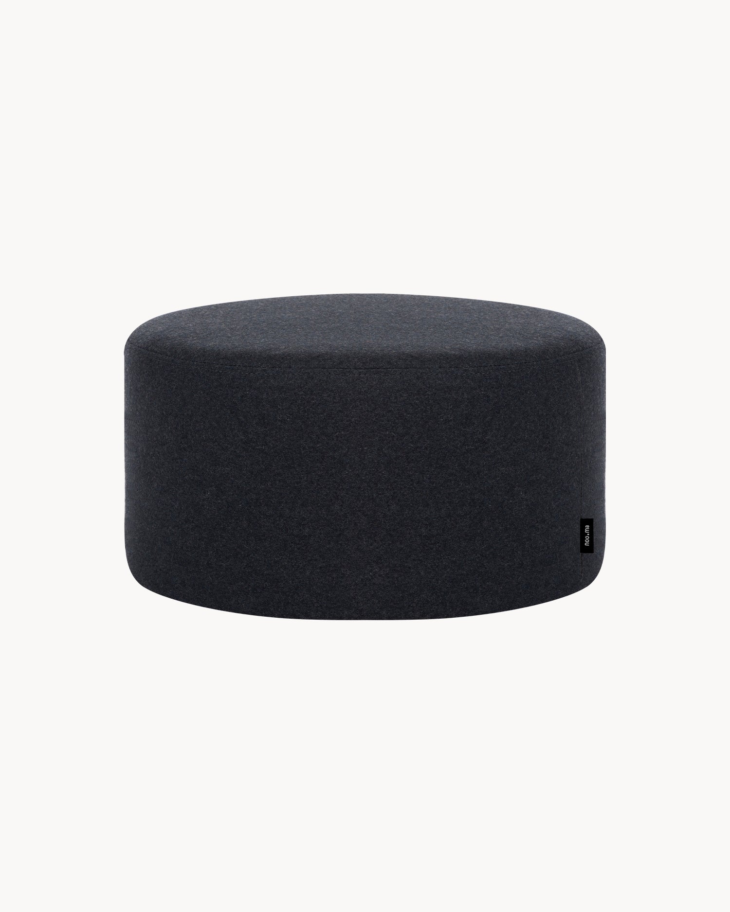 Pouf basso imbottito Folk, vari colori