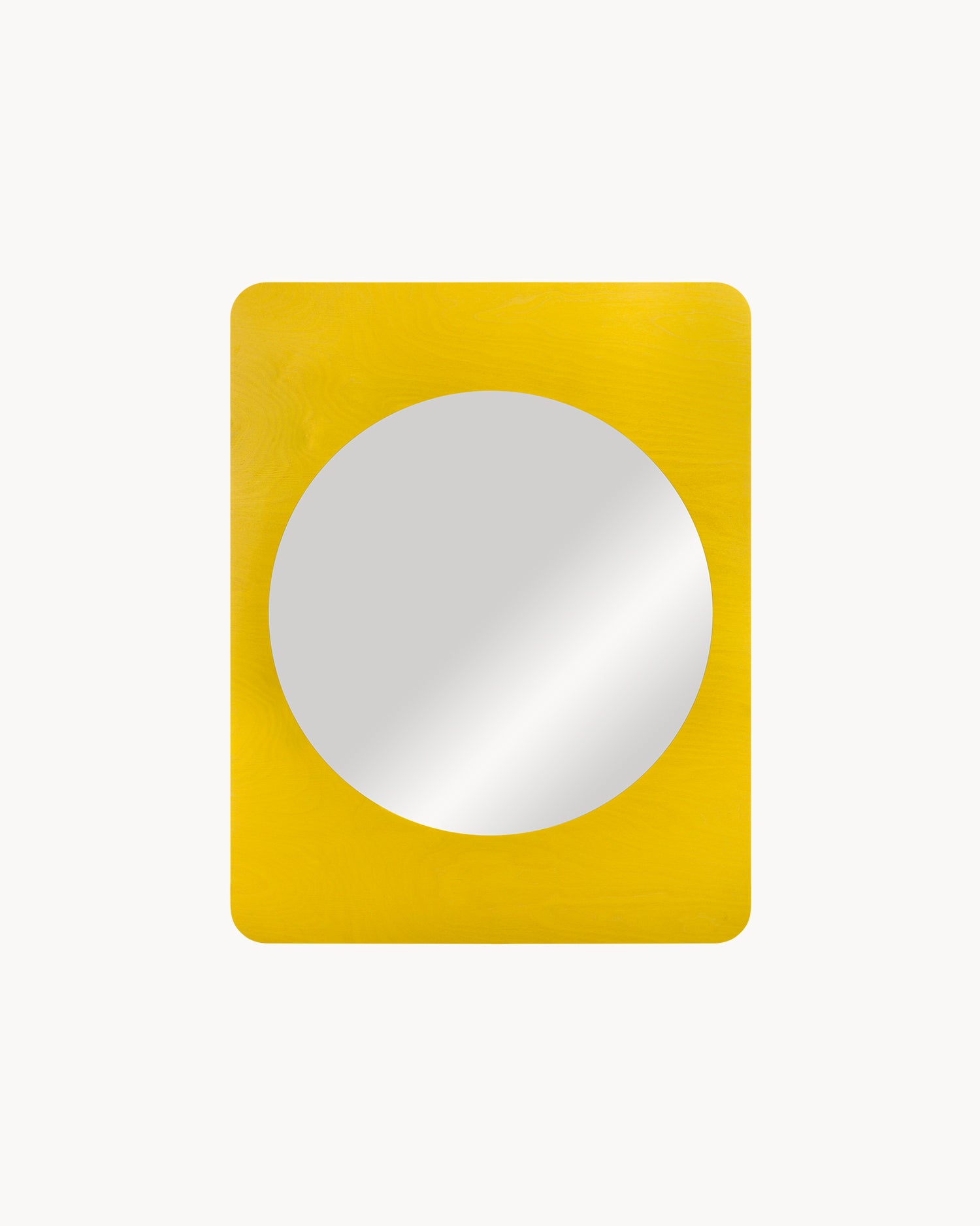 Specchio in legno Aku