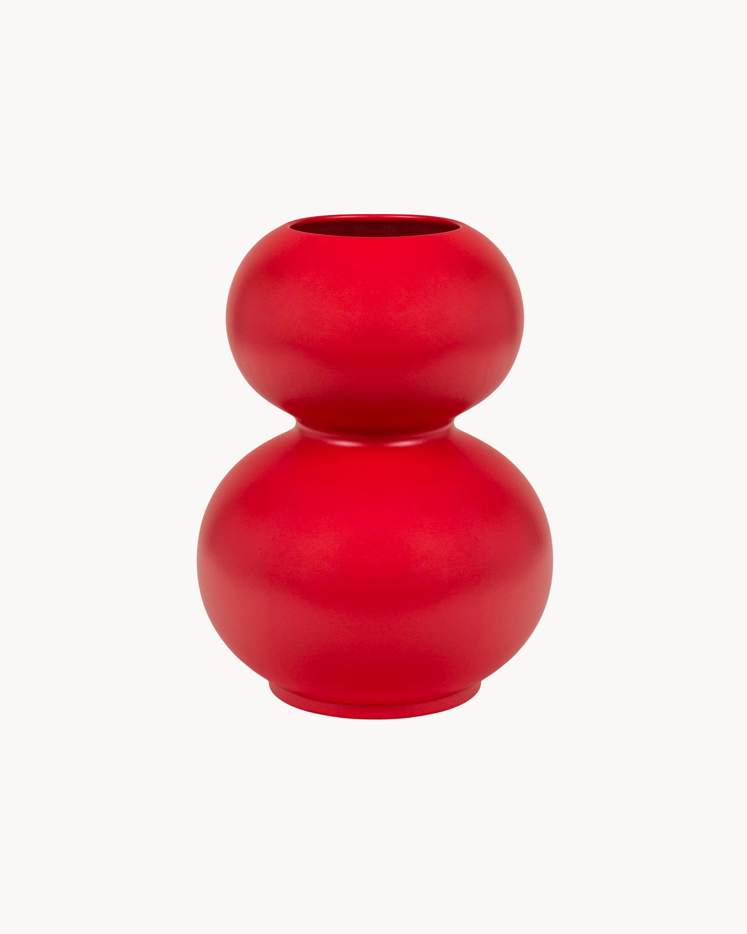 Vaso in ceramica Tuga, rosso
