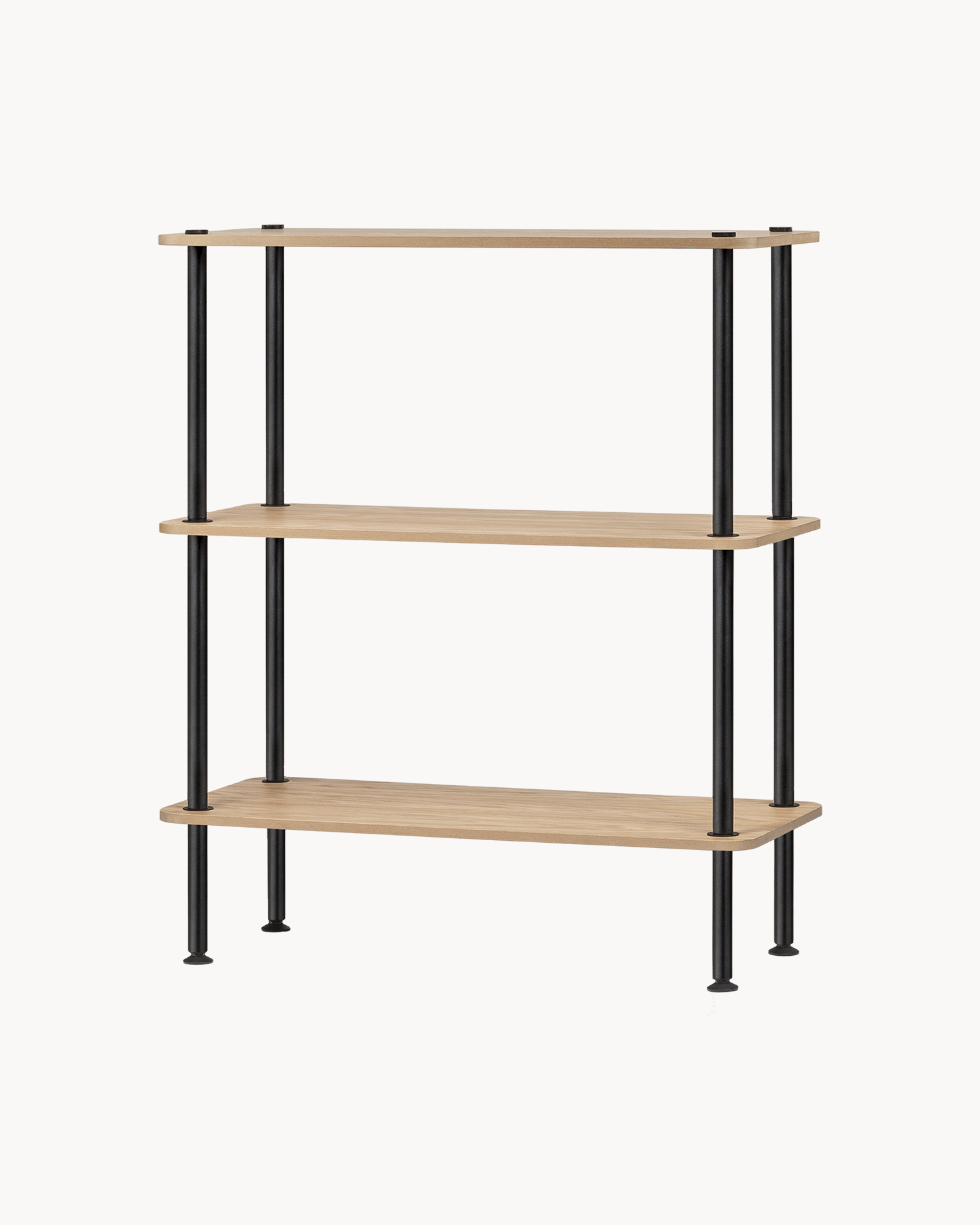 Scaffale in legno Teidi unit 3, naturale