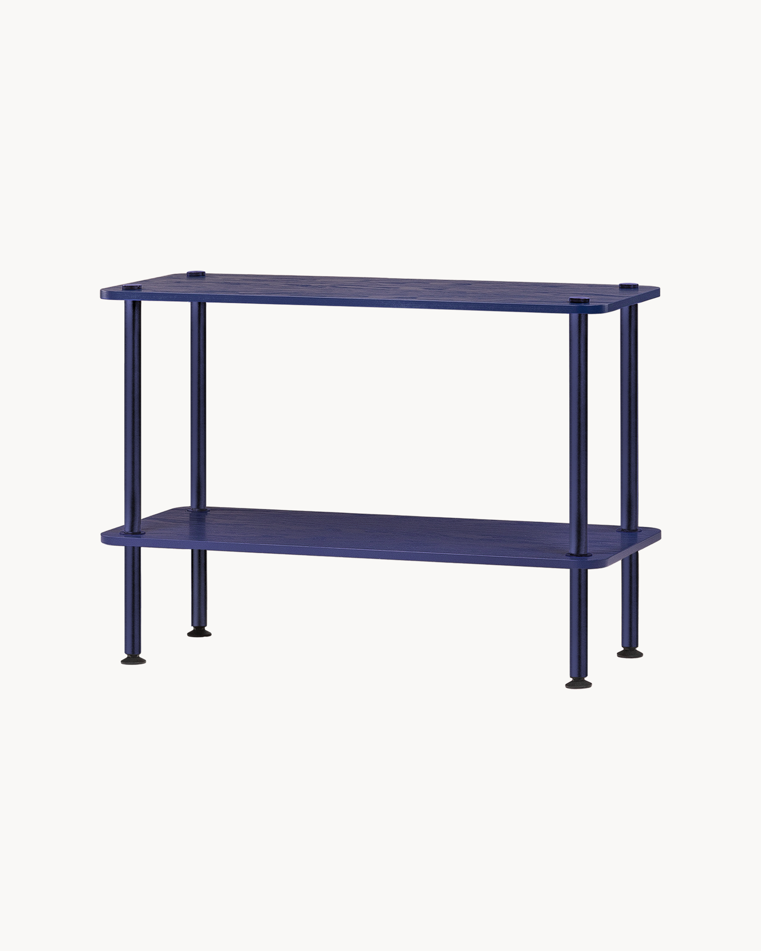 Scaffale in legno Teidi unit 2, blu