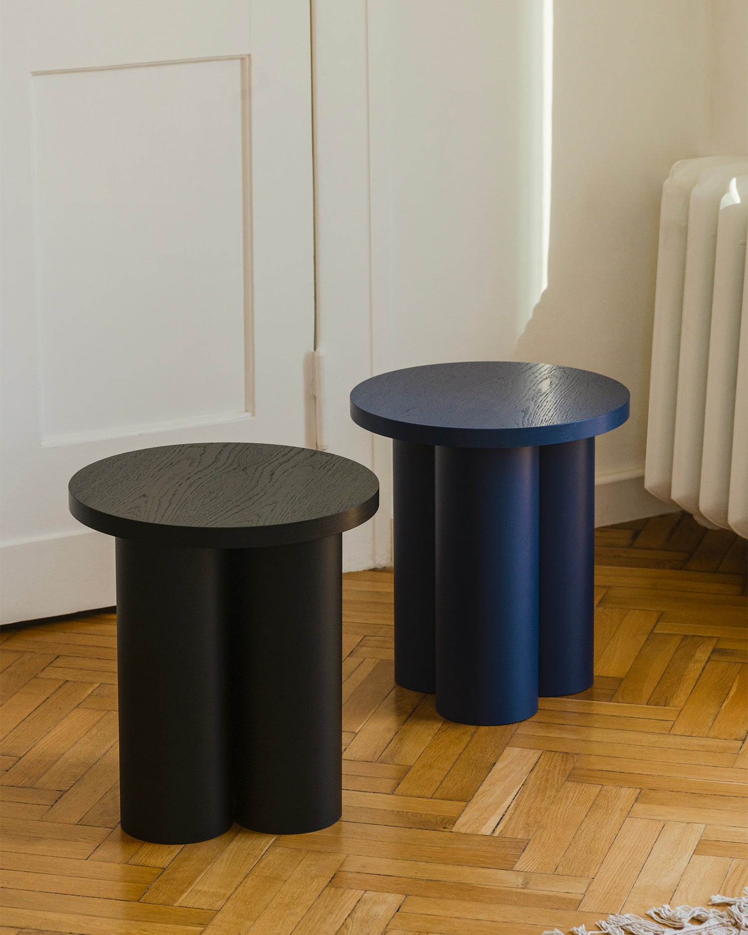Tavolino in legno Oly, nero