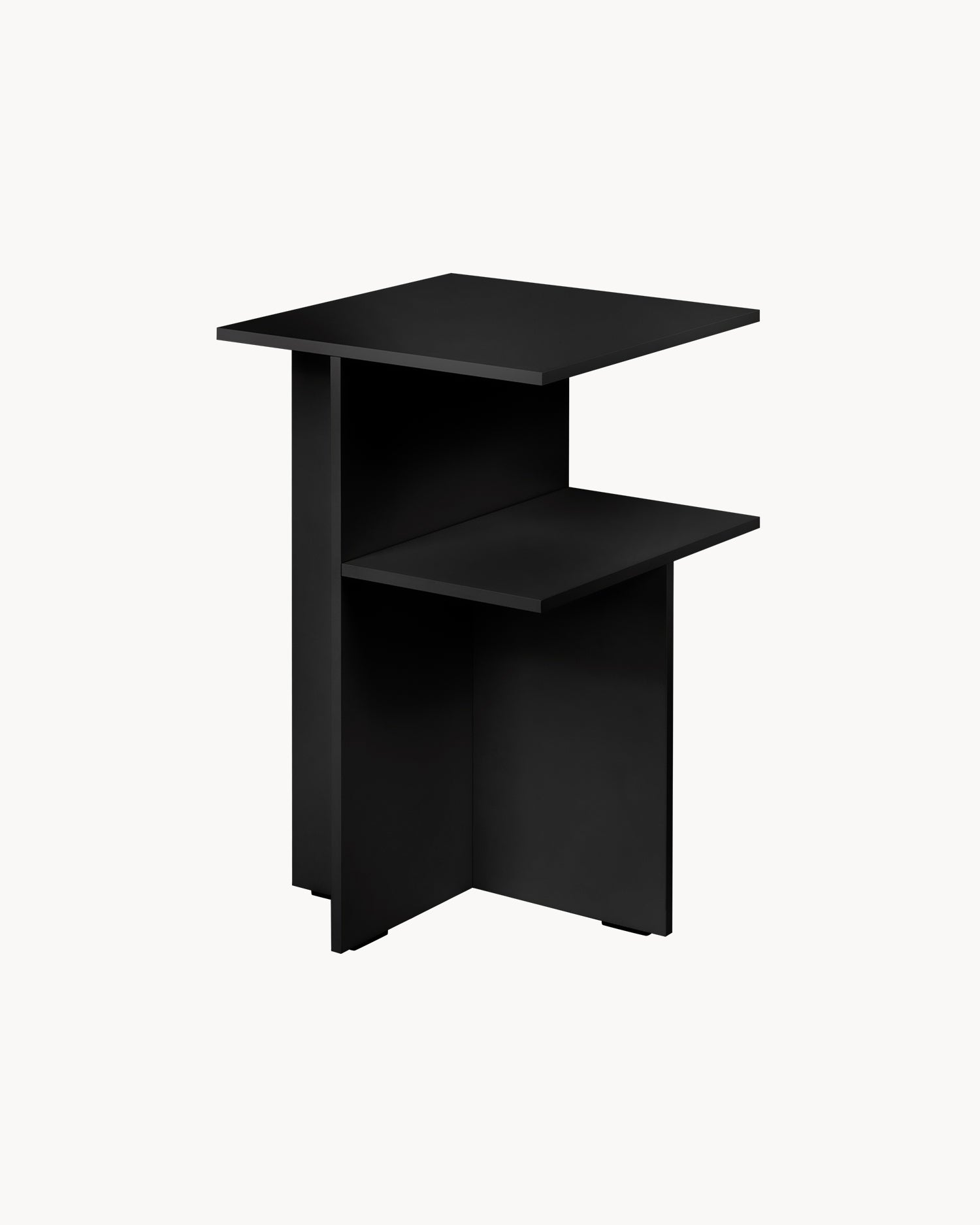 Tavolino in legno Atik, nero