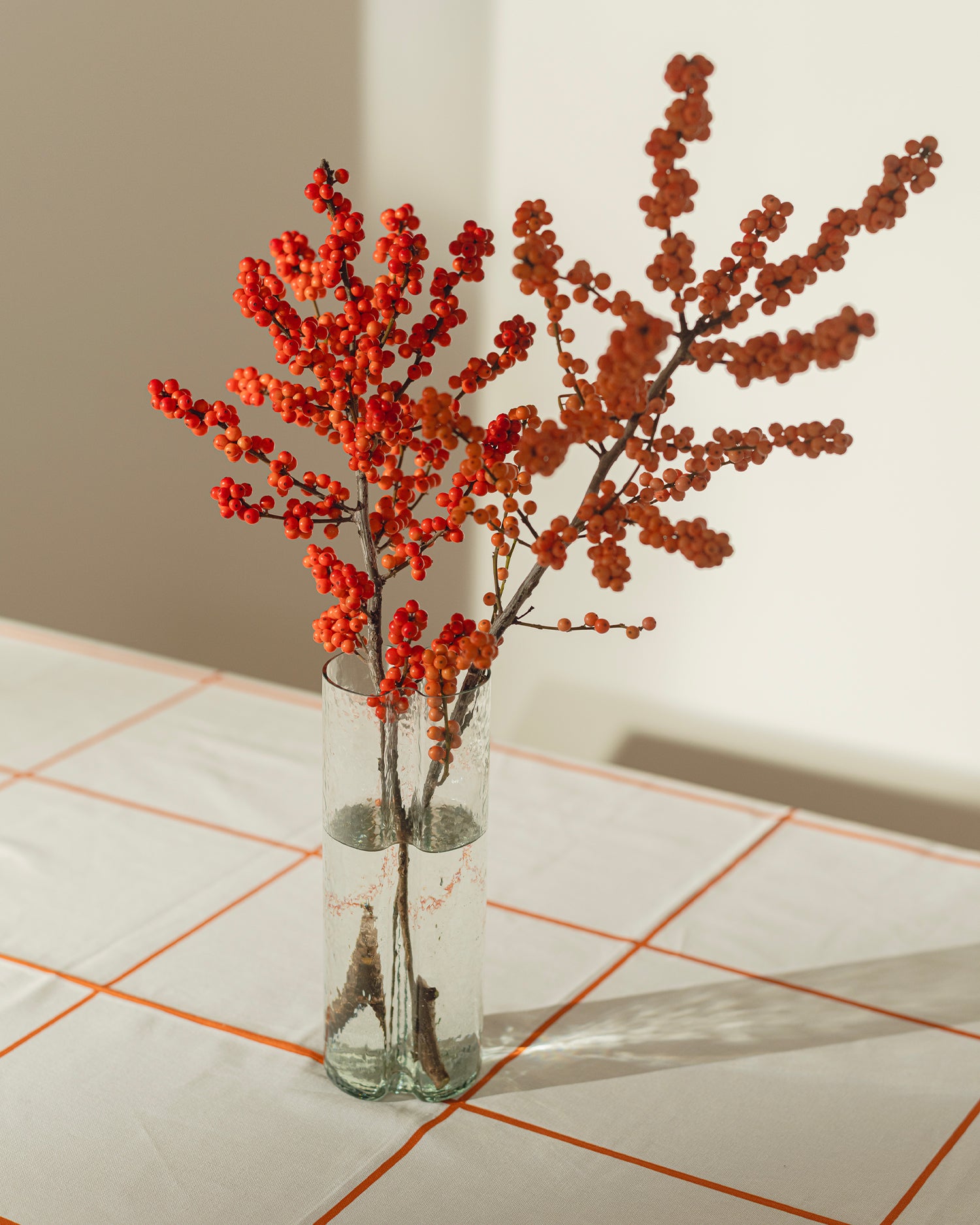 Vaso in vetro soffiato realizzato a mano Tubu