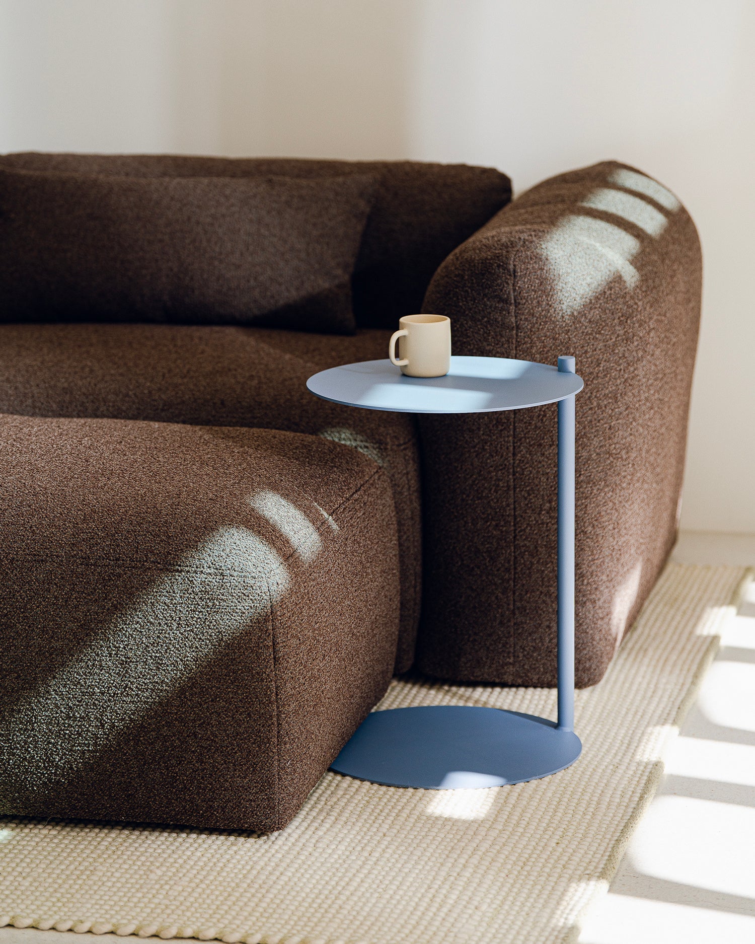 Tavolino in acciaio Ande