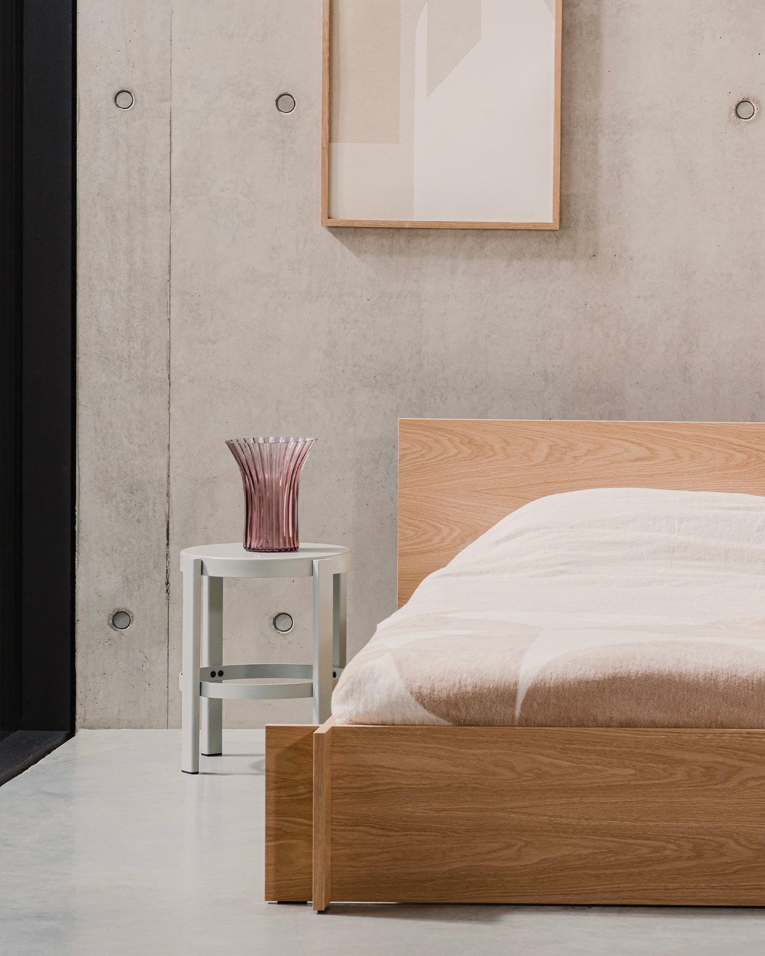 Sgabello in acciaio Doon