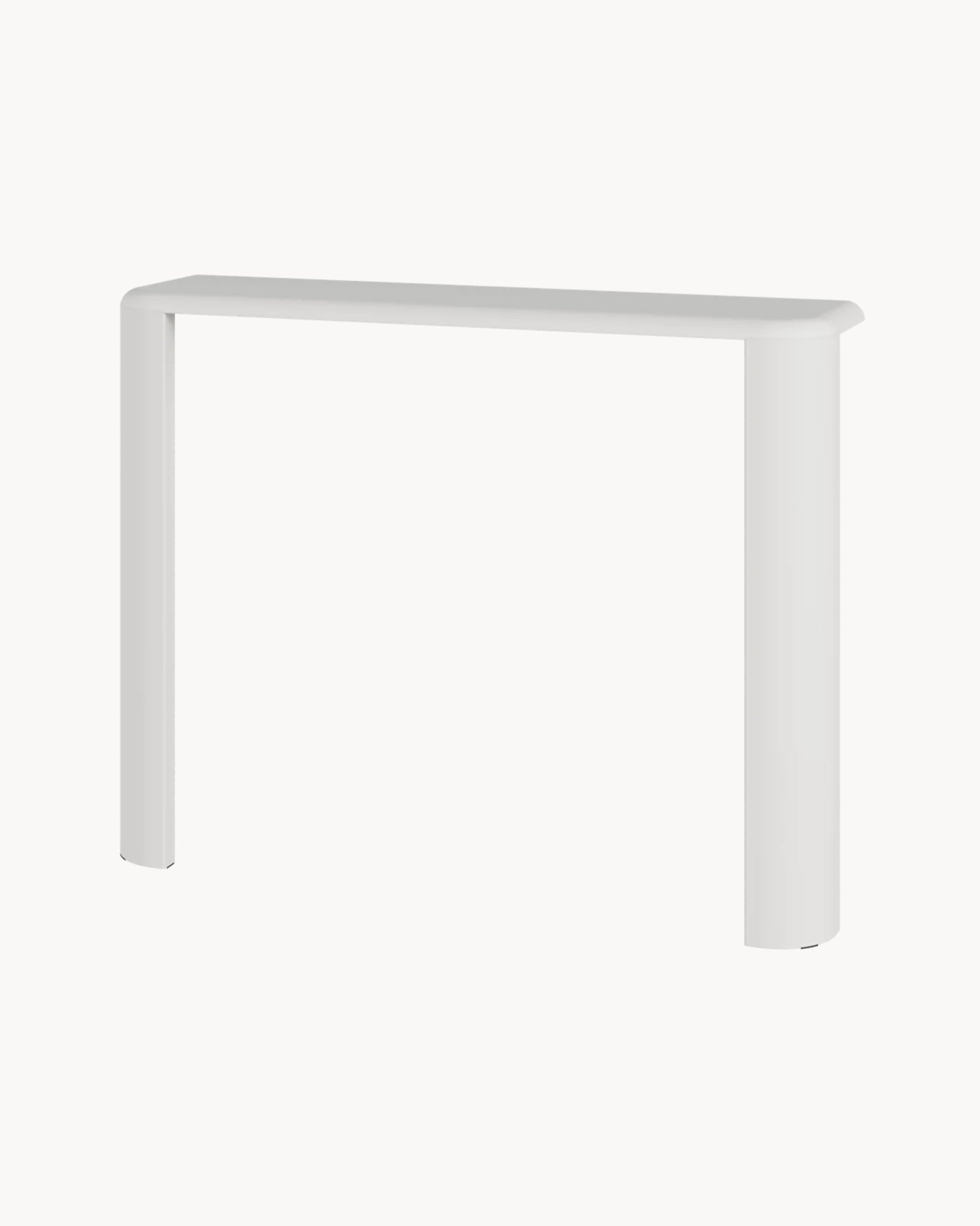 Consolle con gambe in acciaio Fli