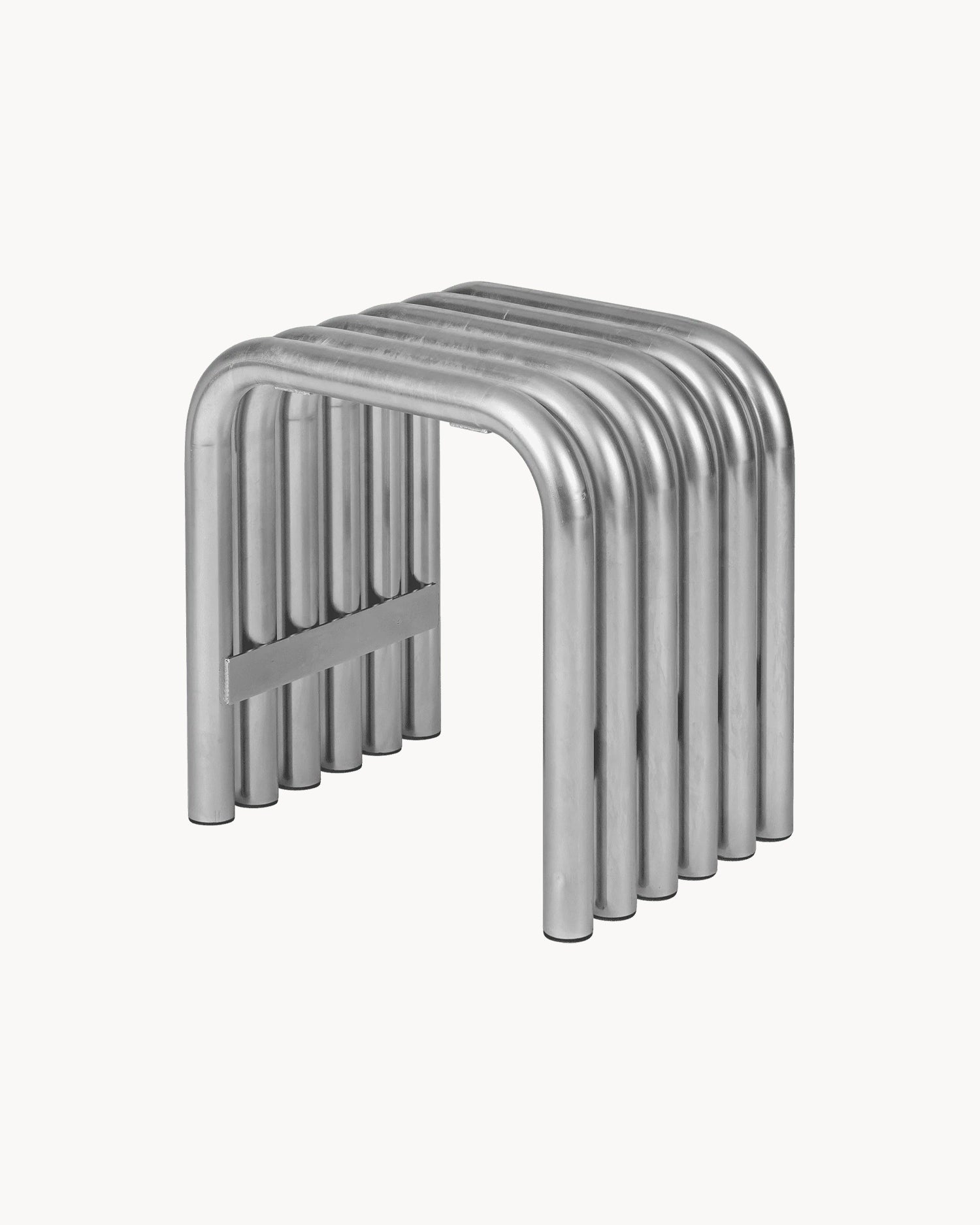 Sgabello in acciaio Nook