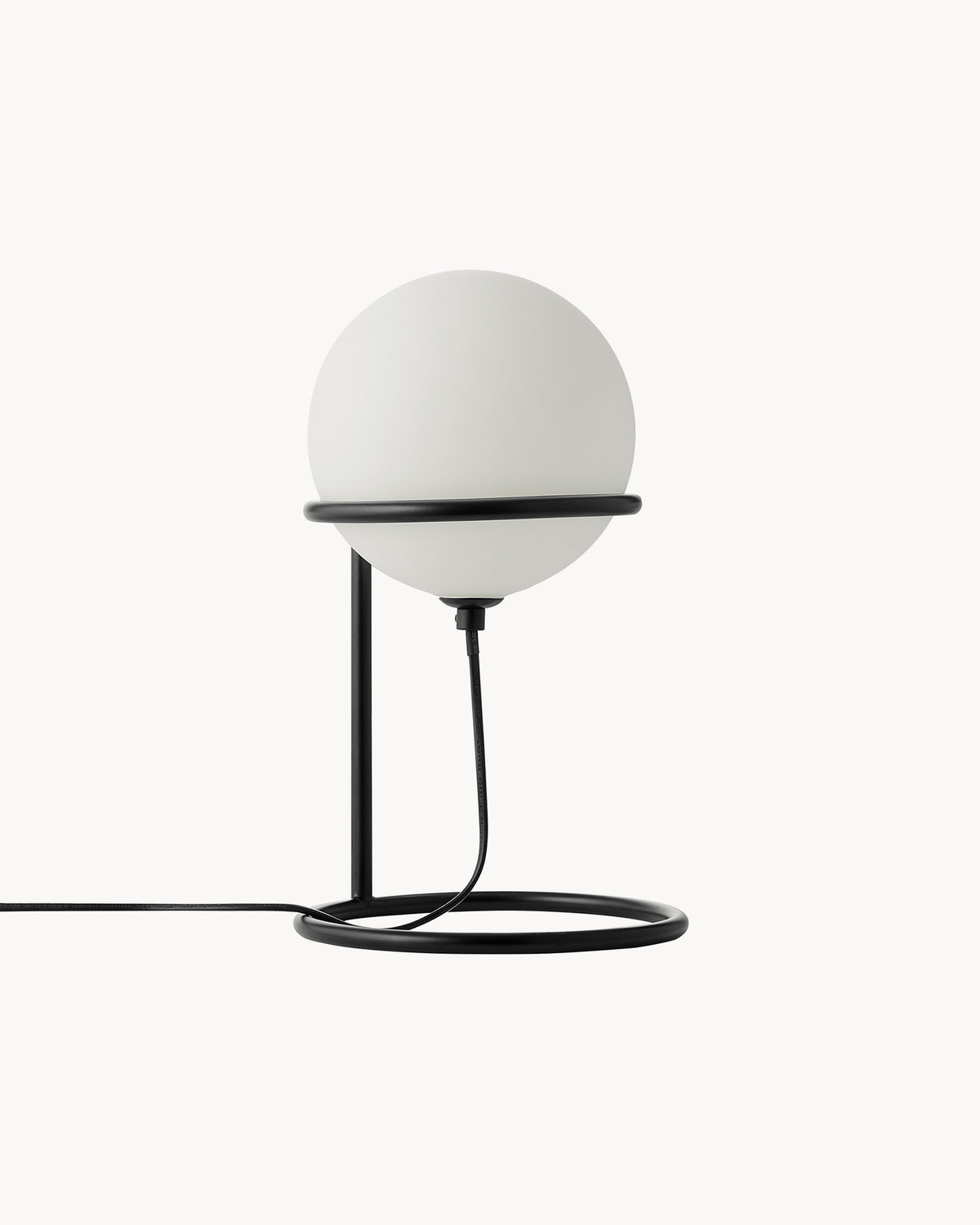 Lampada da tavolo in vetro e metallo Wilson