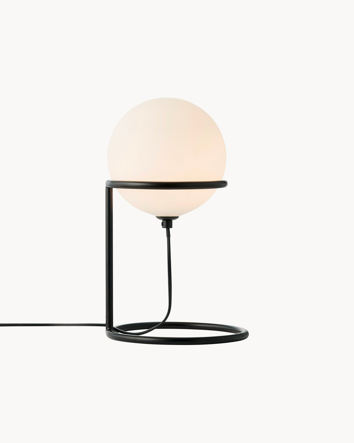Lampada da tavolo in vetro e metallo Wilson