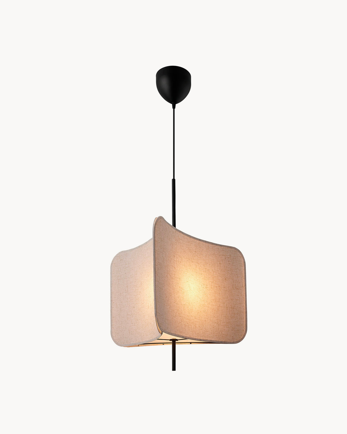 Lampada a sospensione in tessuto Tinto