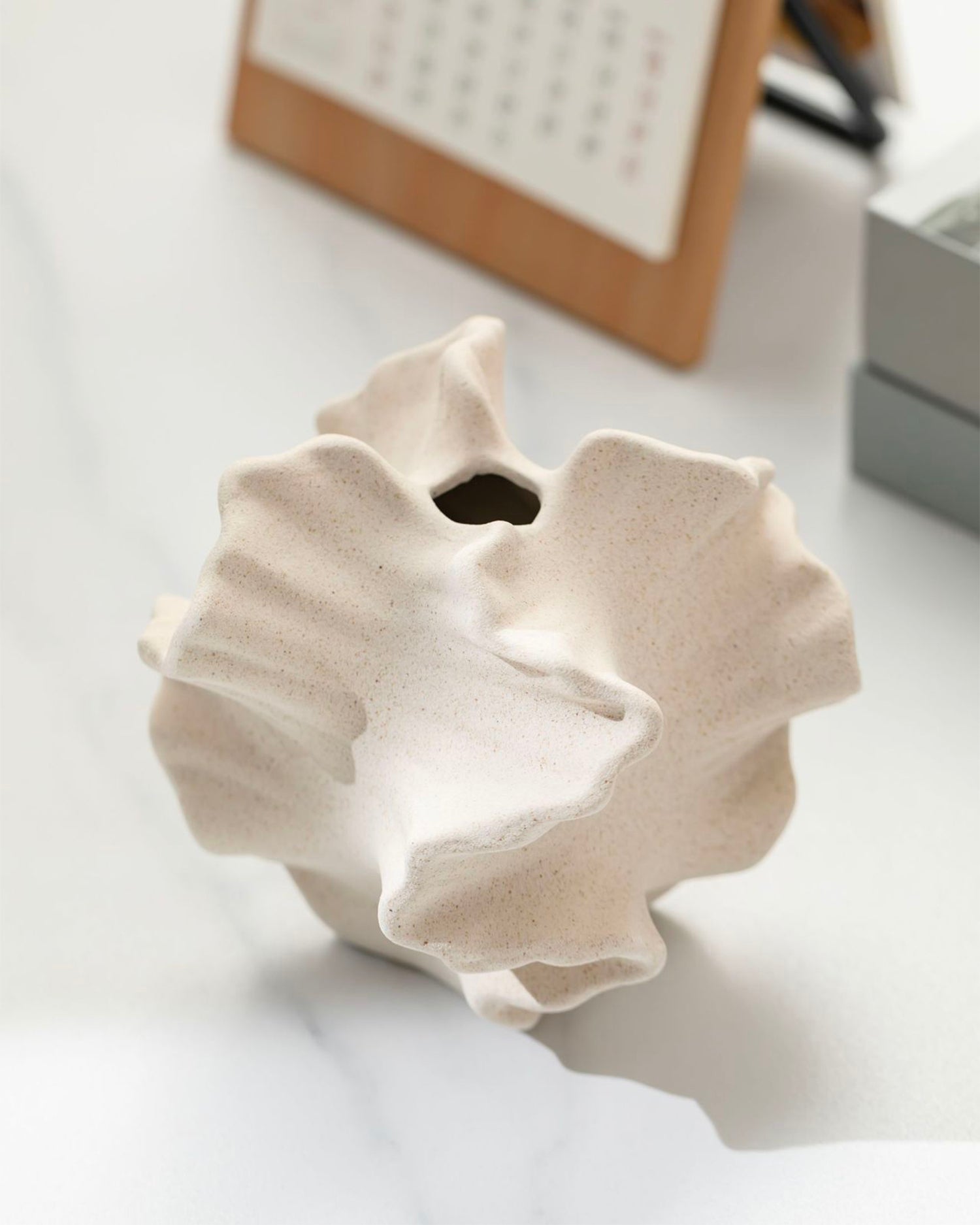 Vaso in ceramica realizzato a mano Frost