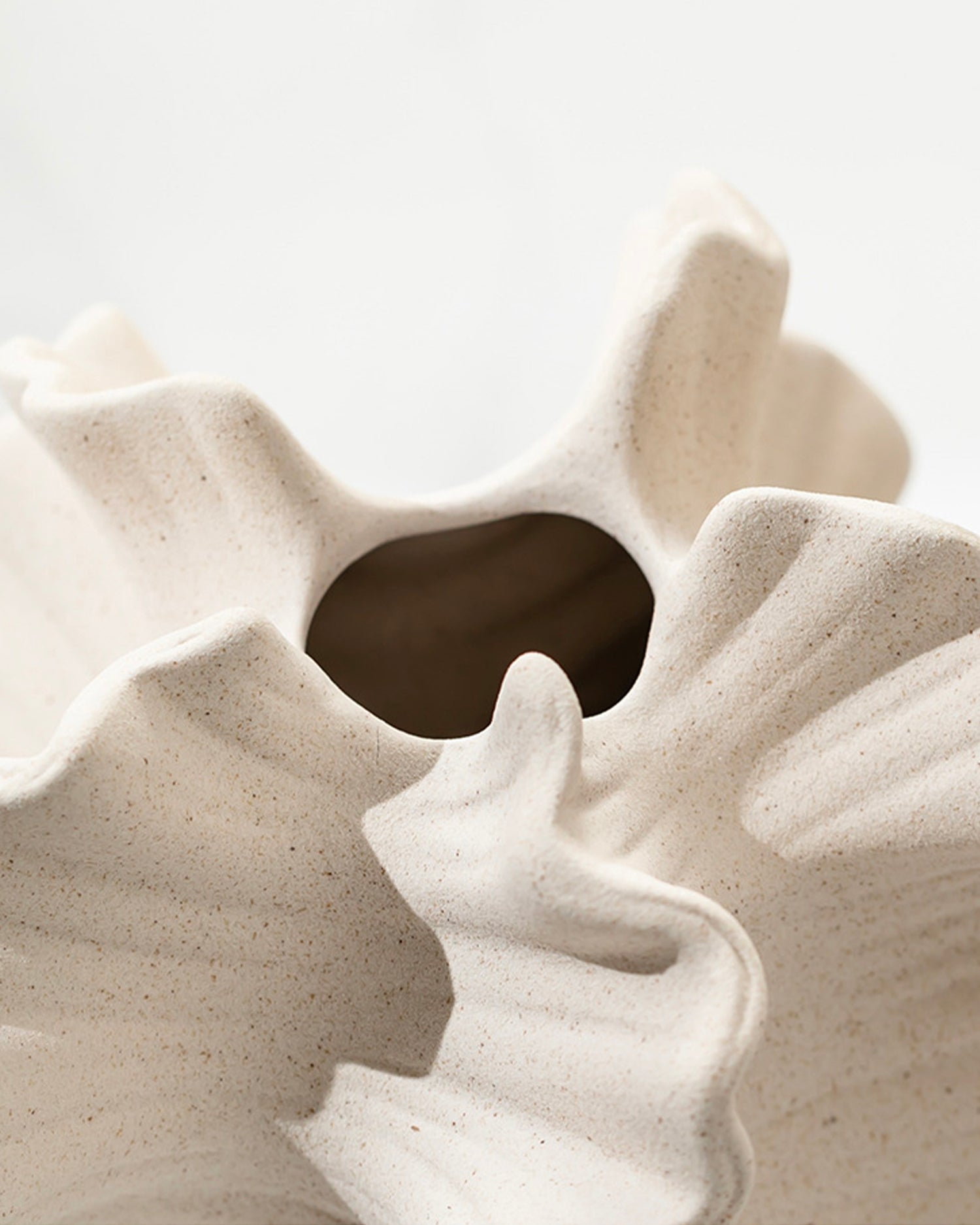 Vaso in ceramica realizzato a mano Frost