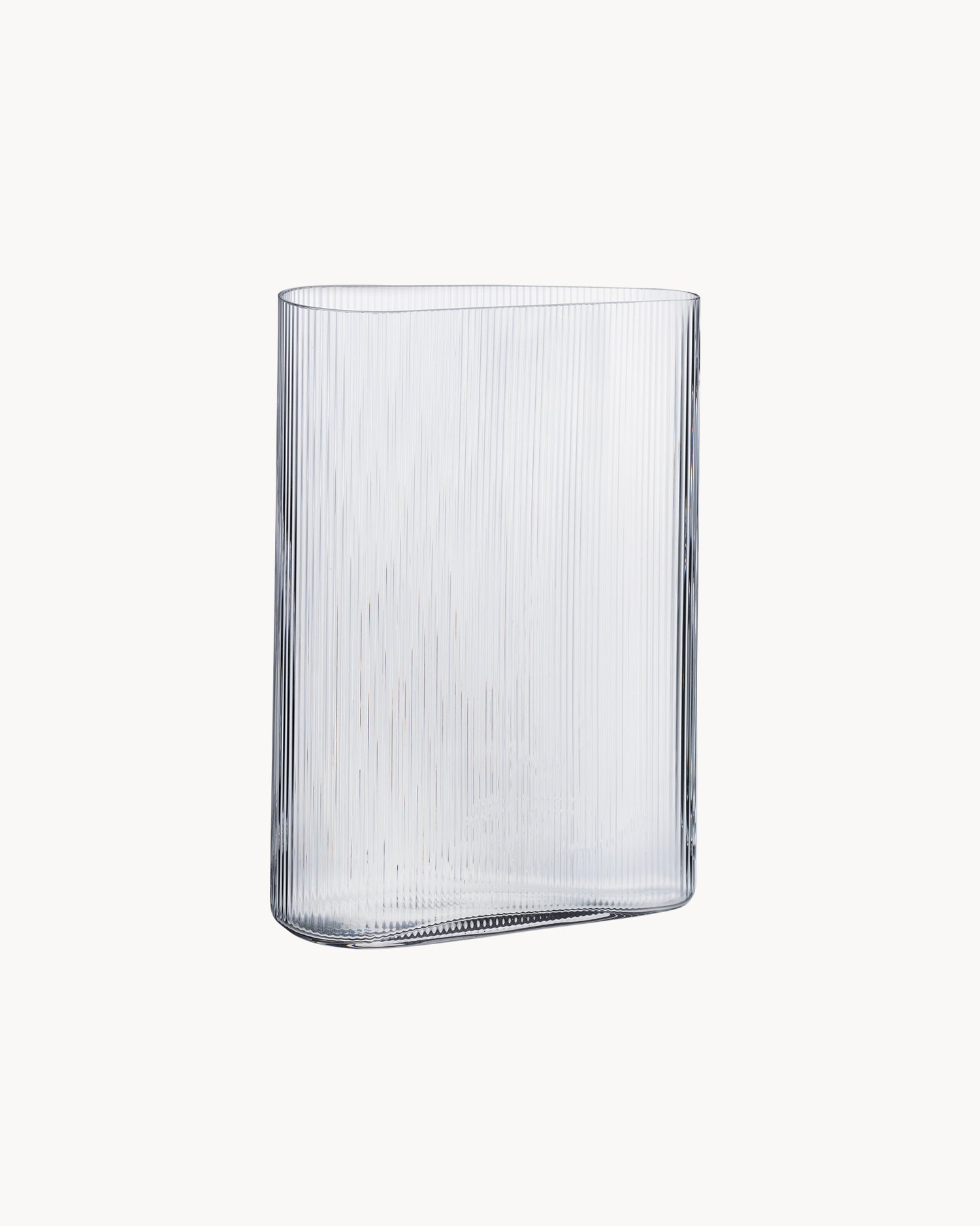 Vaso alto in cristallo Mist