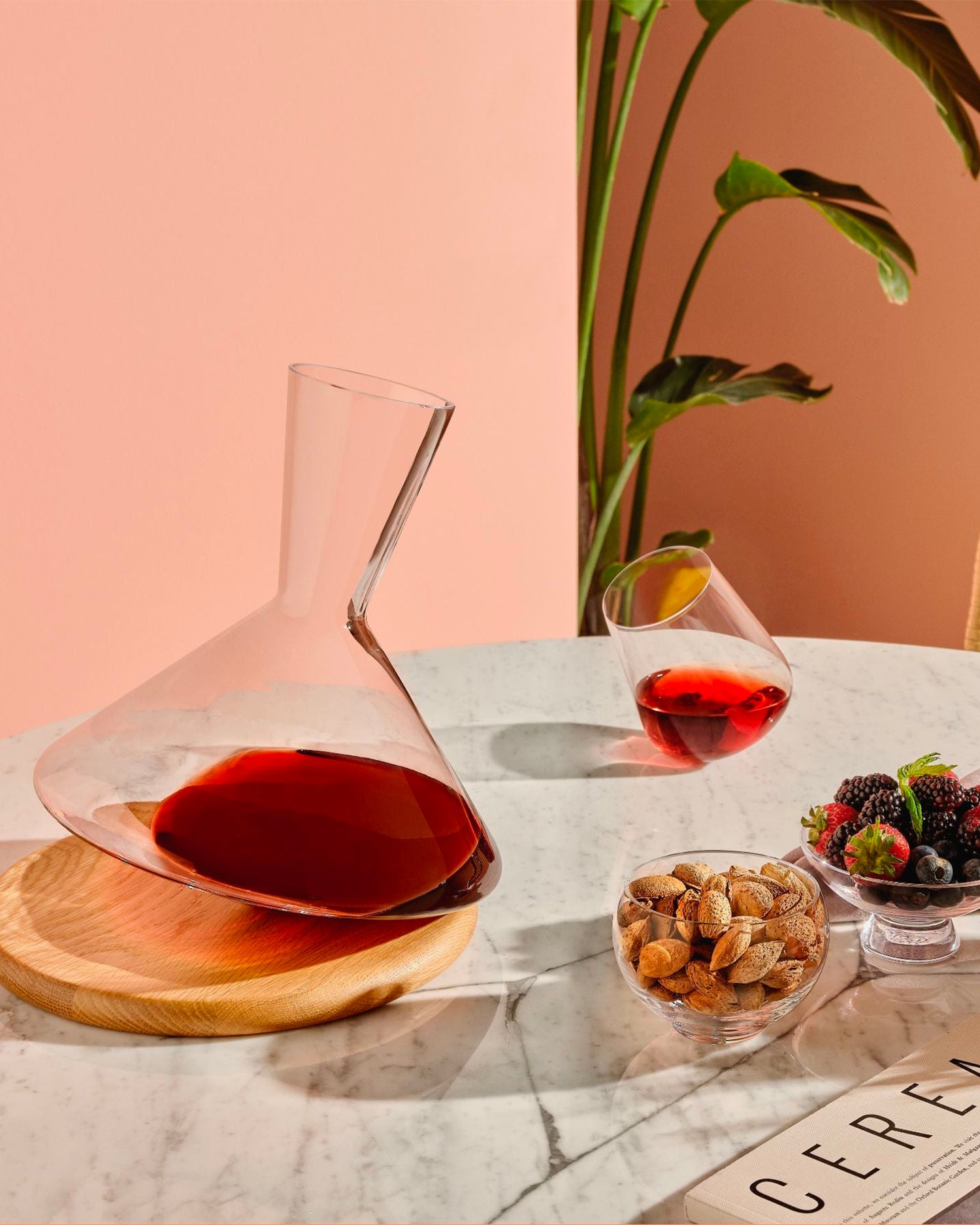 Set regalo decanter e bicchieri in cristallo Balance