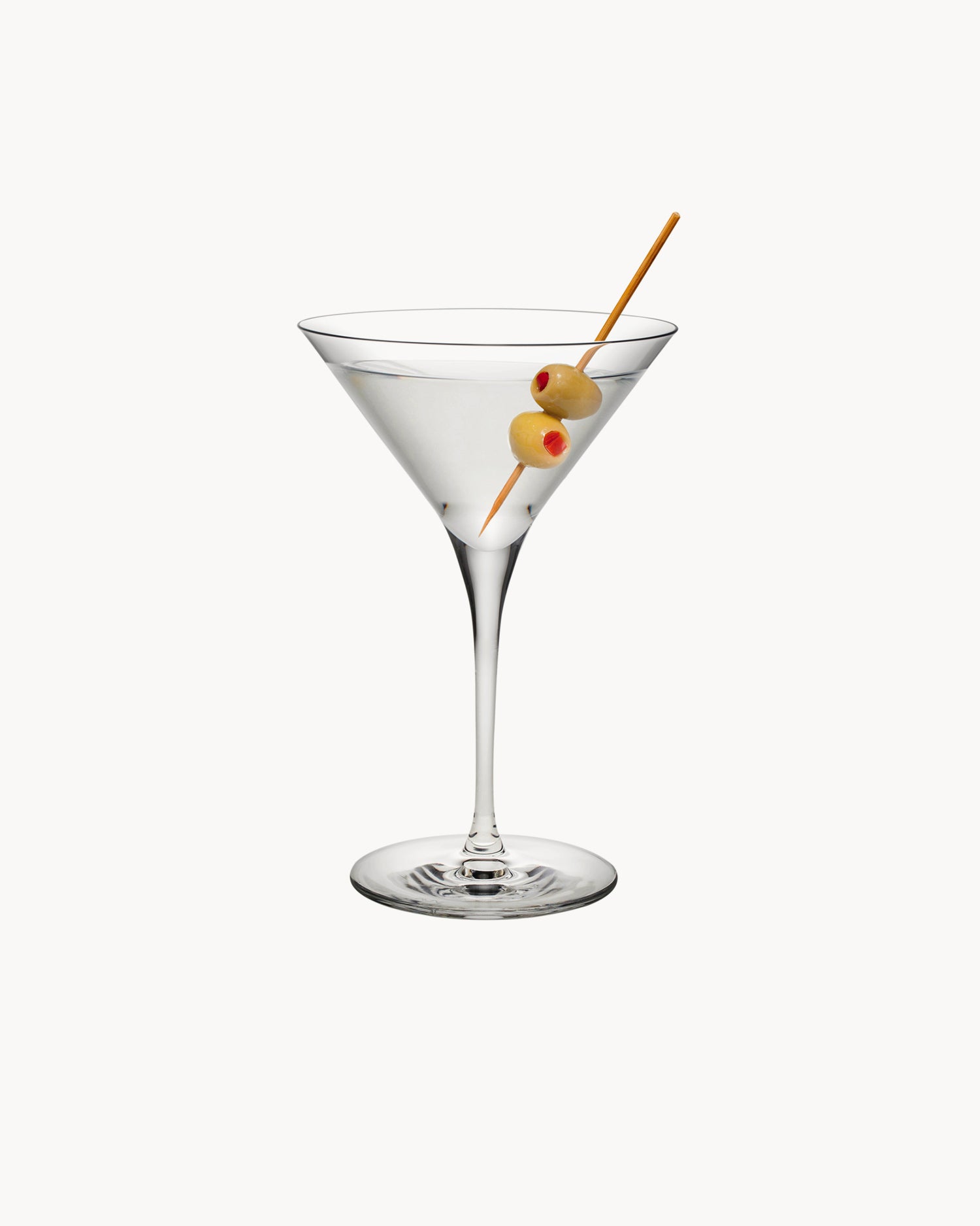 Set 2 bicchieri da martini in cristallo Vintage