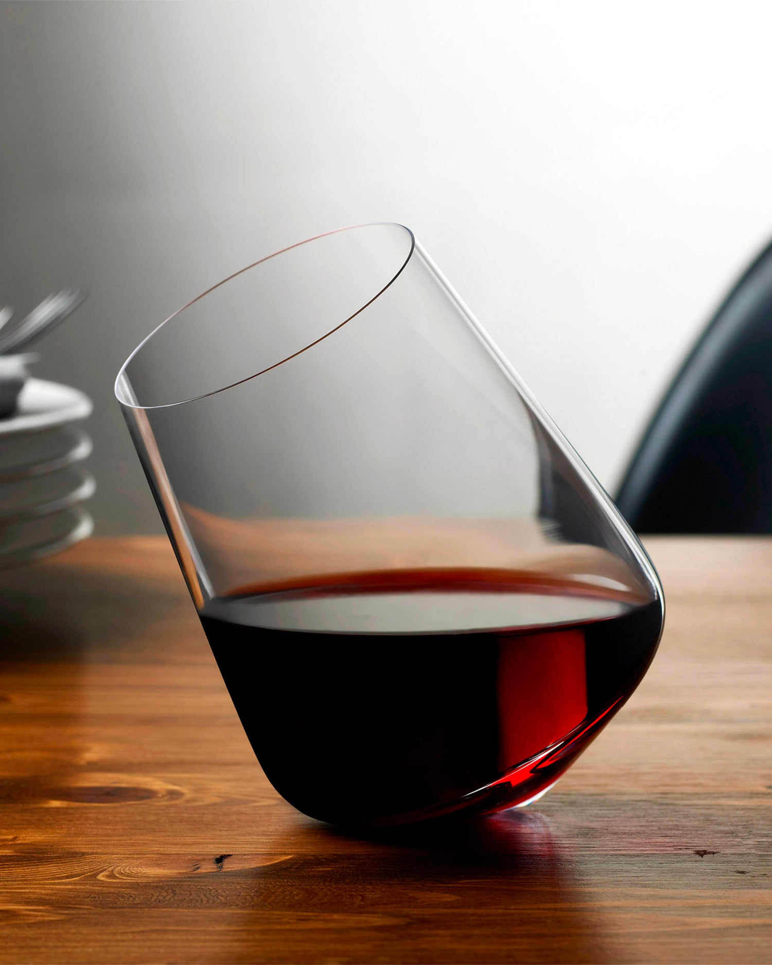 Set 2 bicchieri per vino in cristallo Balance