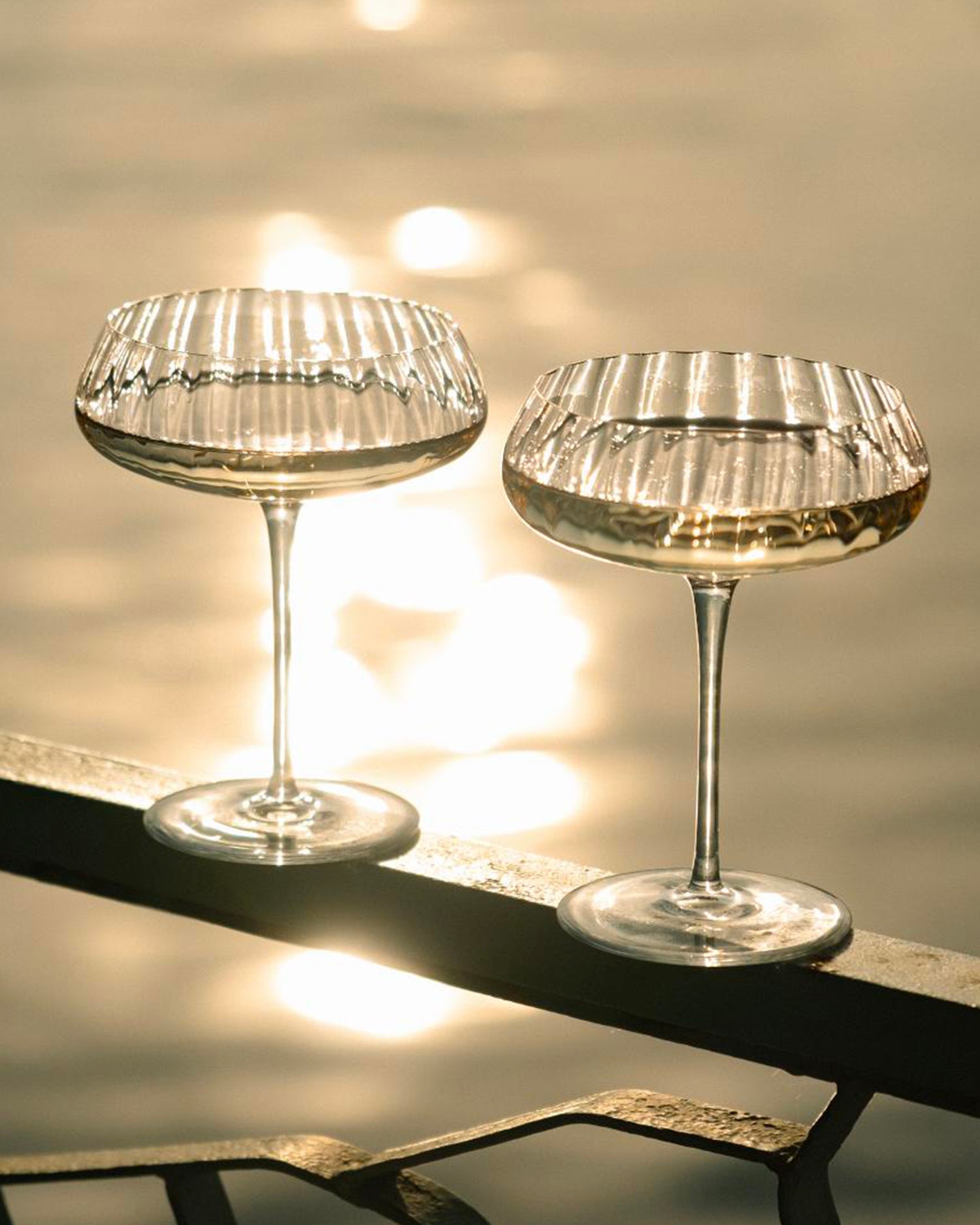 Set 2 coppe da champagne Round Up