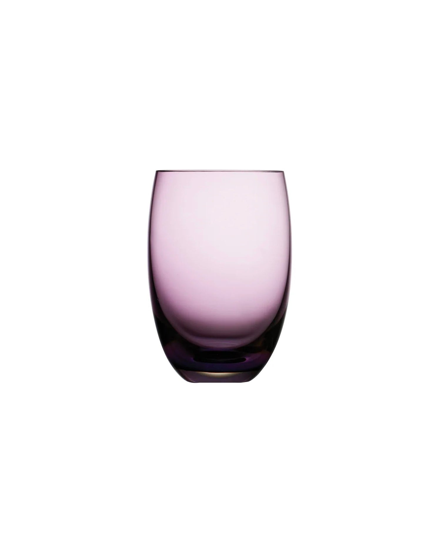 Set 4 bicchieri acqua in cristallo Colored O