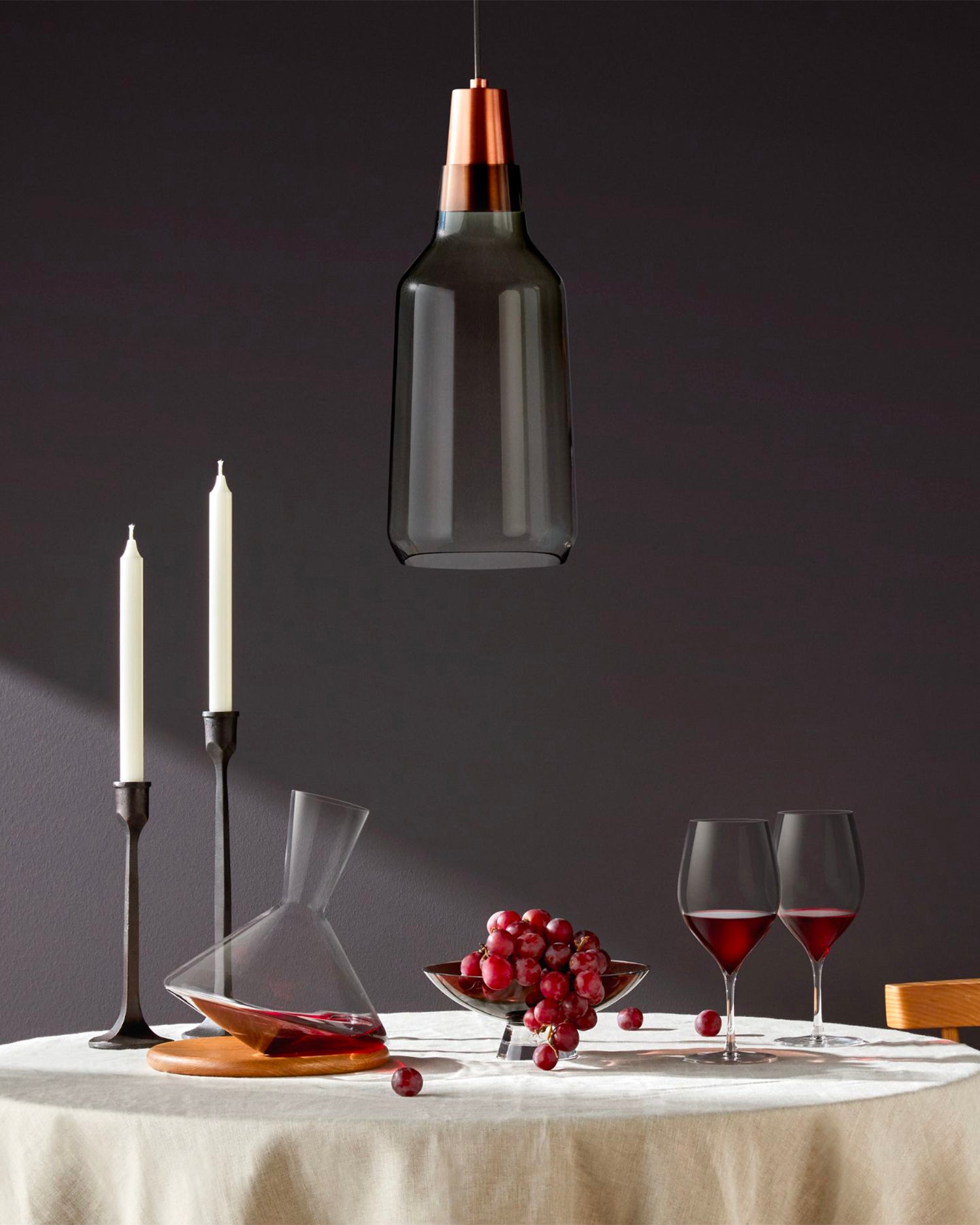 Set regalo decanter e bicchieri in cristallo Balance