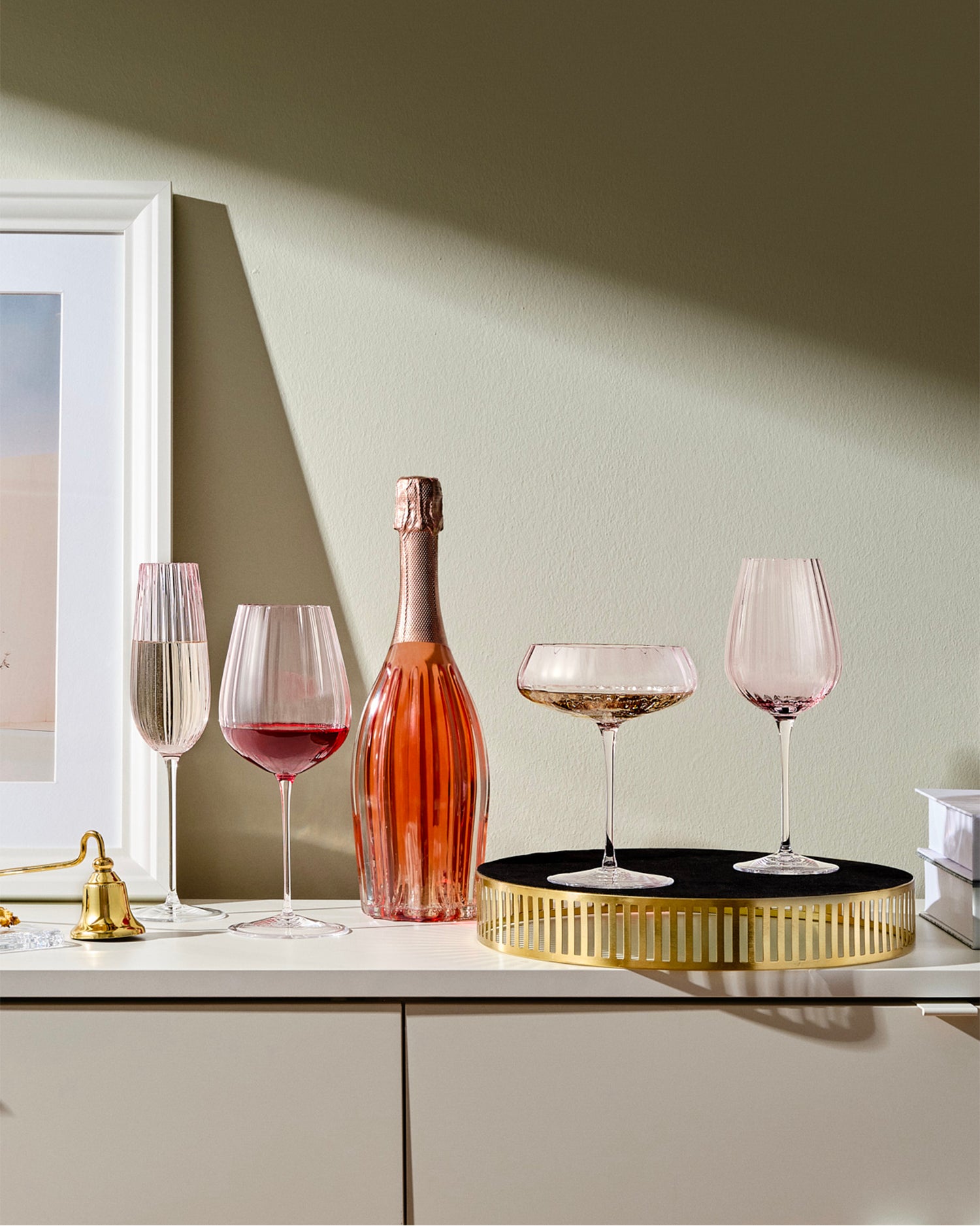 Set 2 flute da champagne Round Up