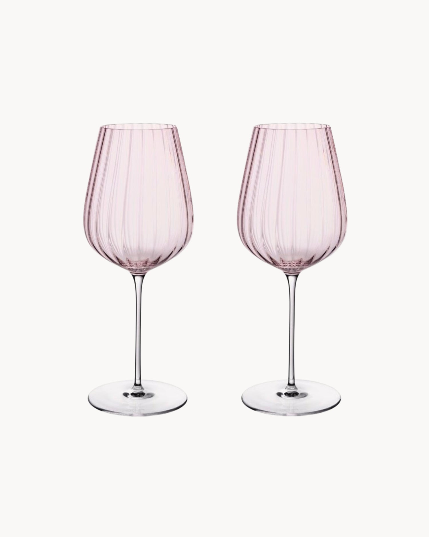Paysky Set Di 2 Bicchieri Da Vino Rosso In Cristallo - Design Spaziale, Intagliati A Mano, 270ml, In Lussuosa Scatola Legno - 3
