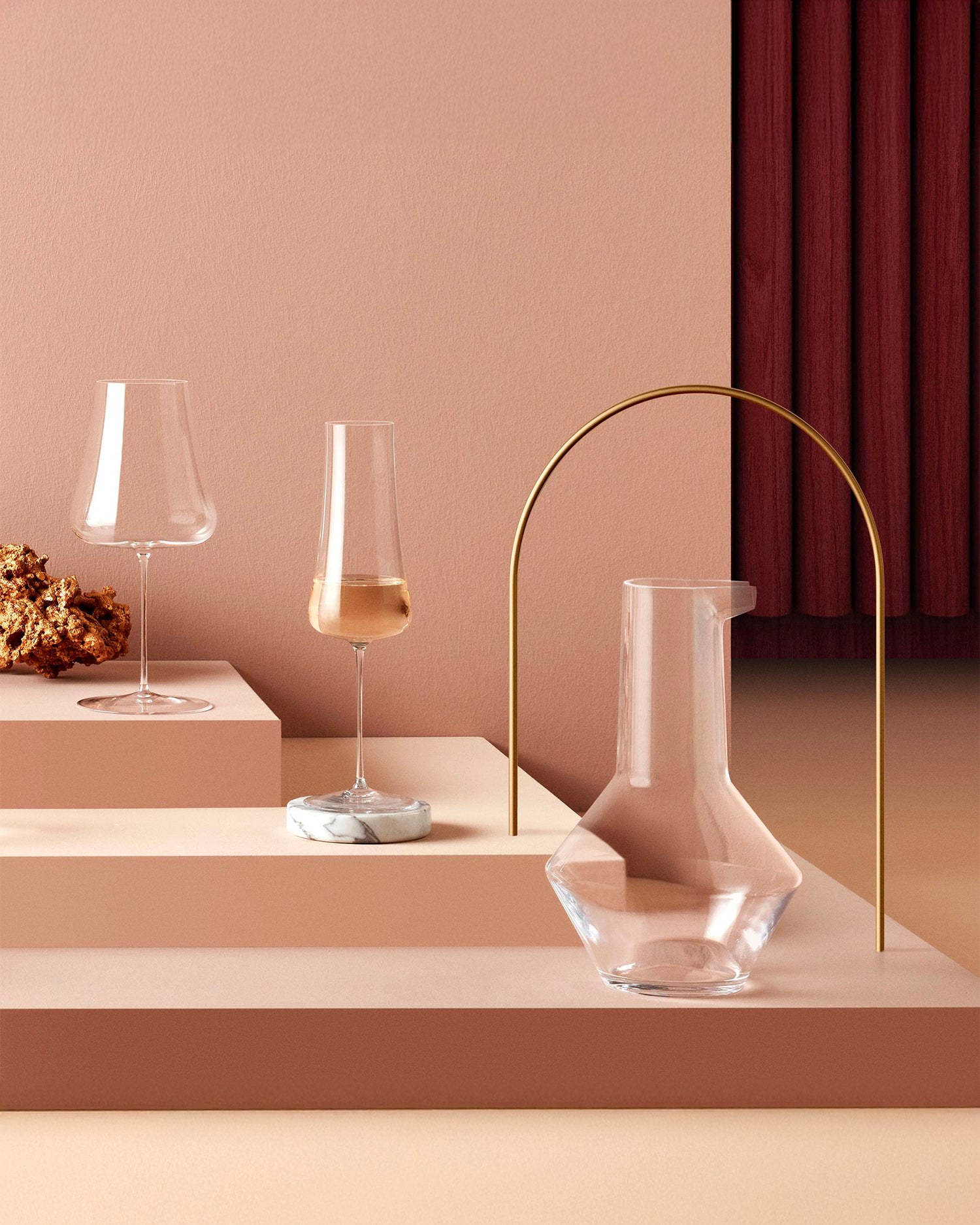 Caraffa in cristallo Beak
