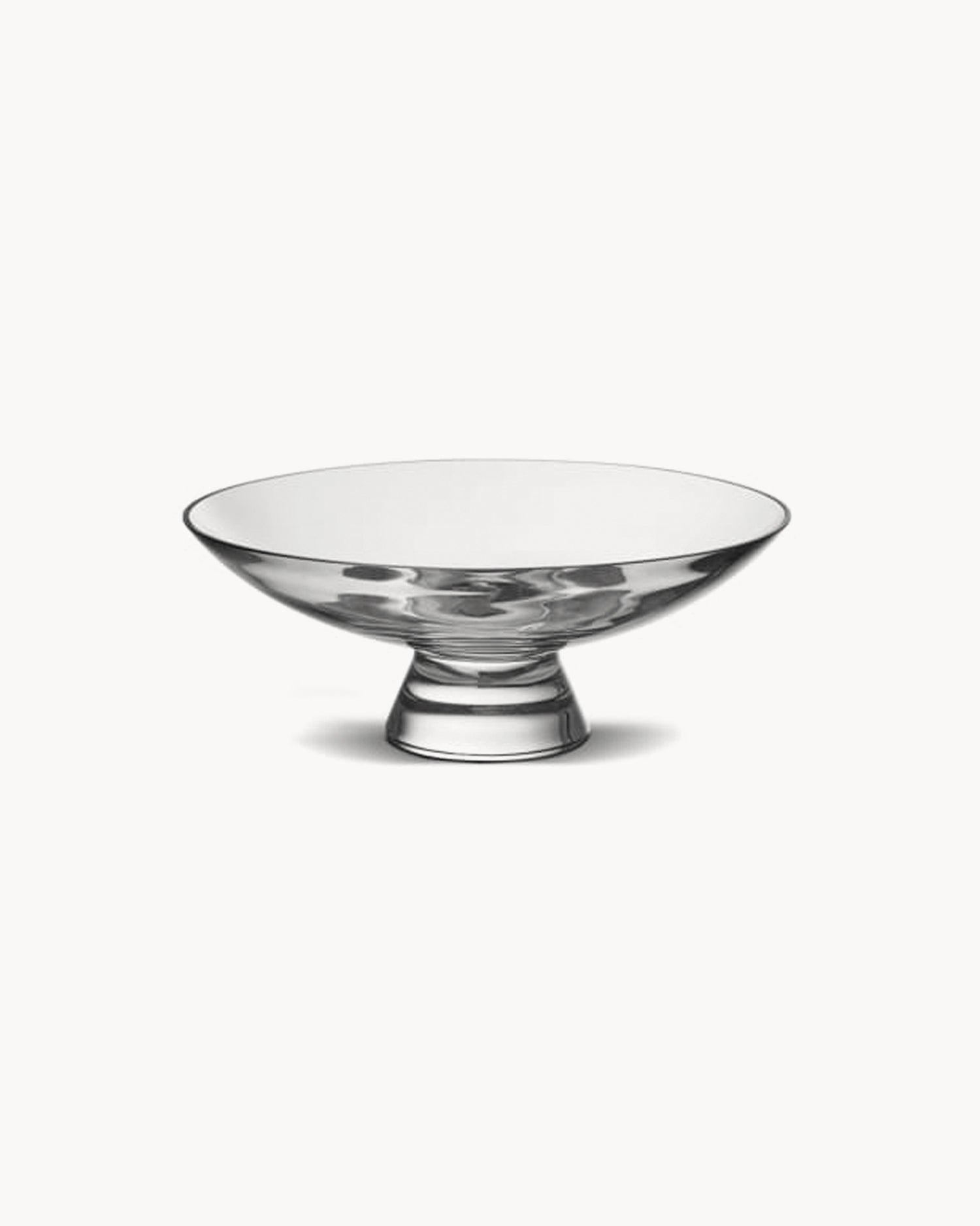 Bowl in cristallo Silhouette media