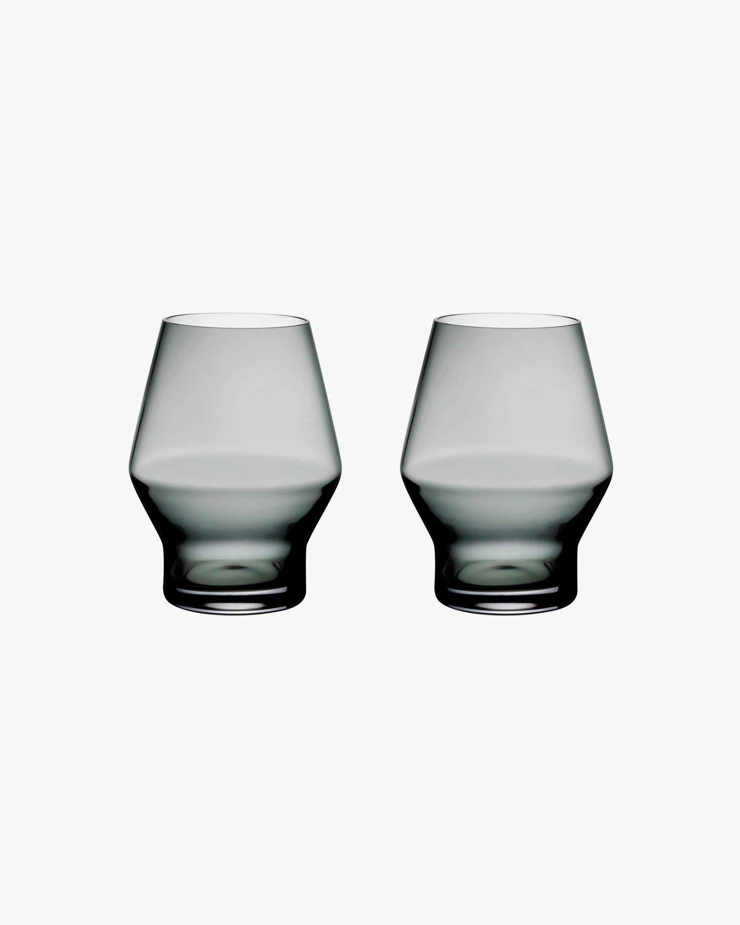 Set 2 bicchieri in cristallo Beak