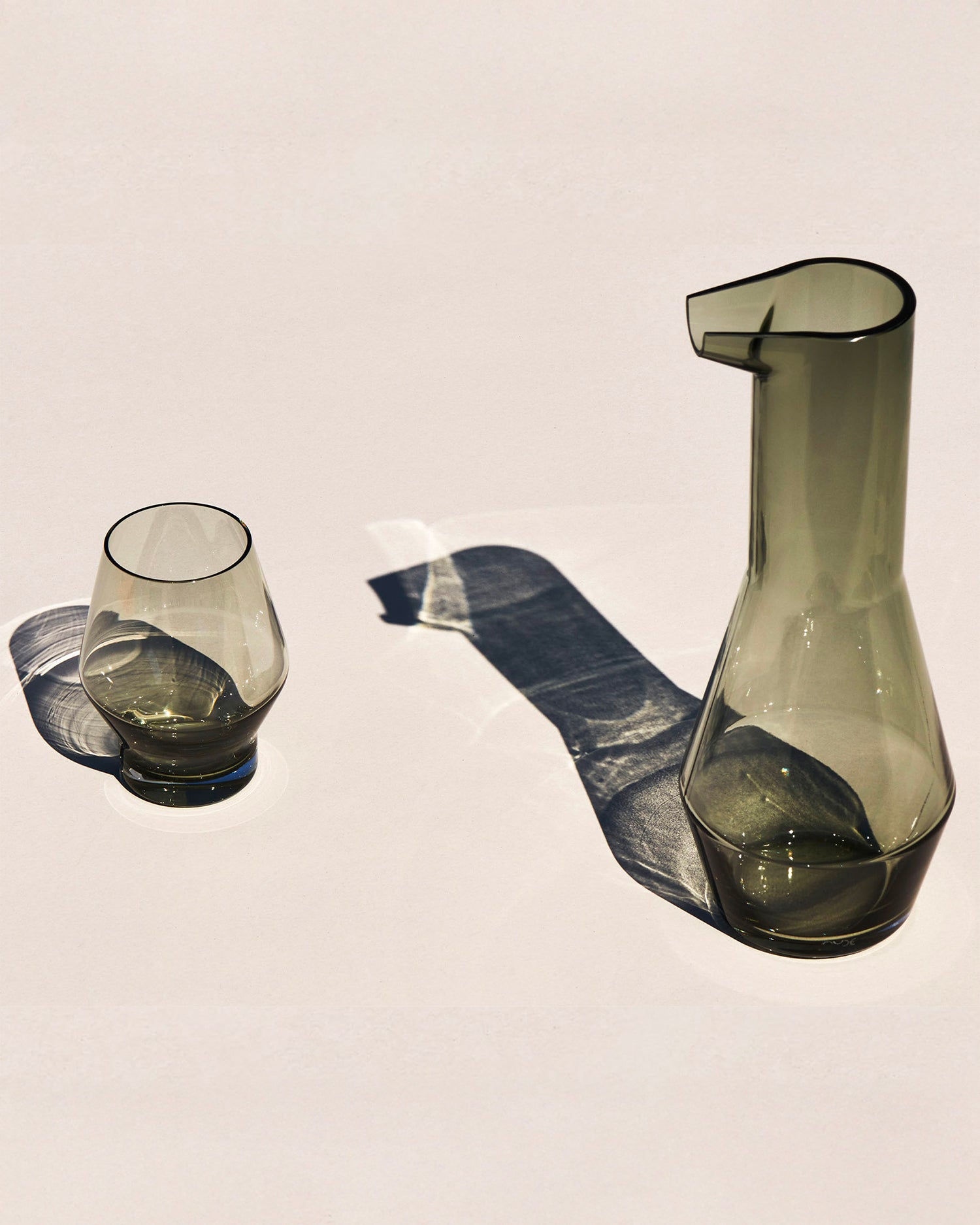 Set 2 bicchieri in cristallo Beak