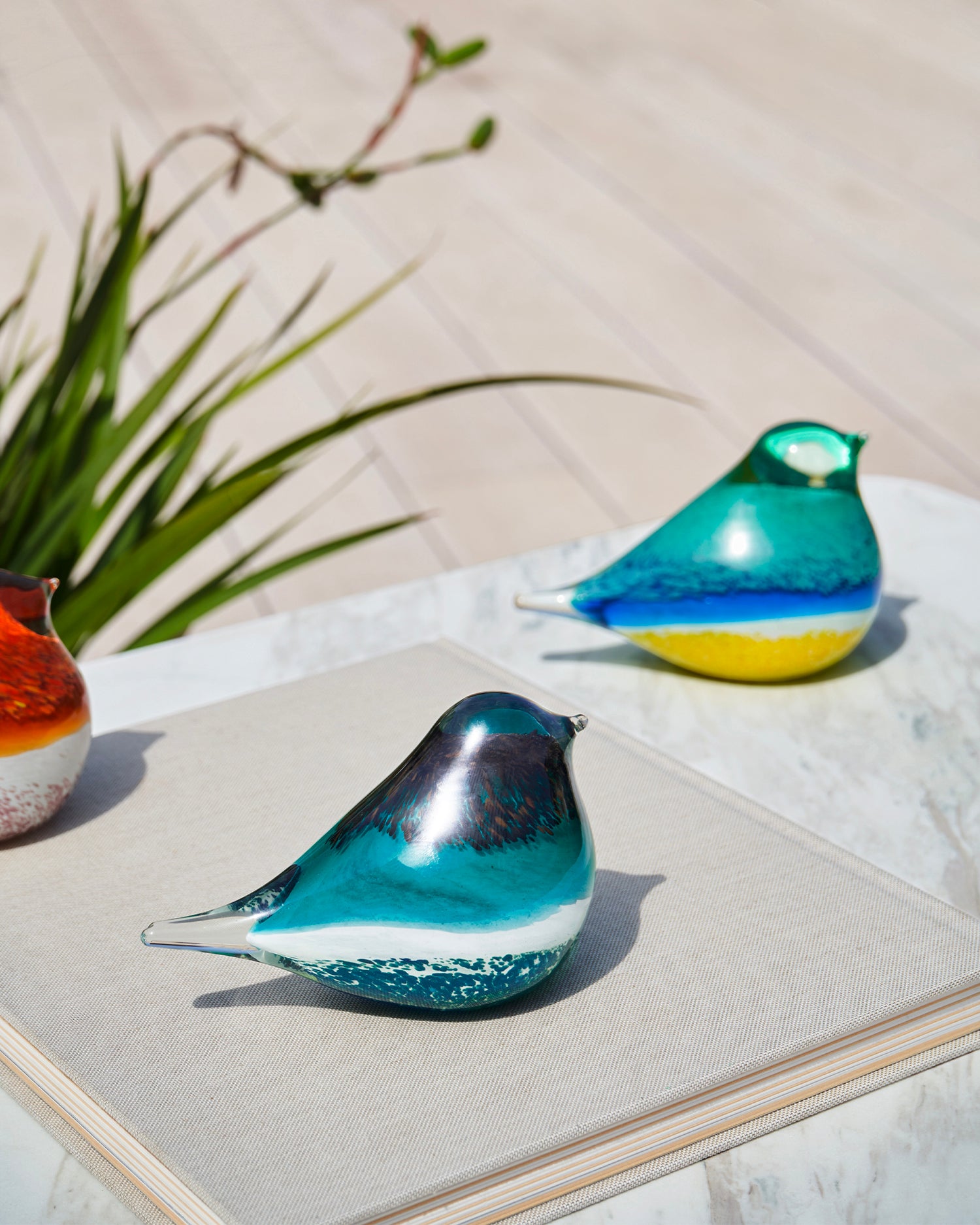 Decorazione in vetro fatta a mano Atlas Bird