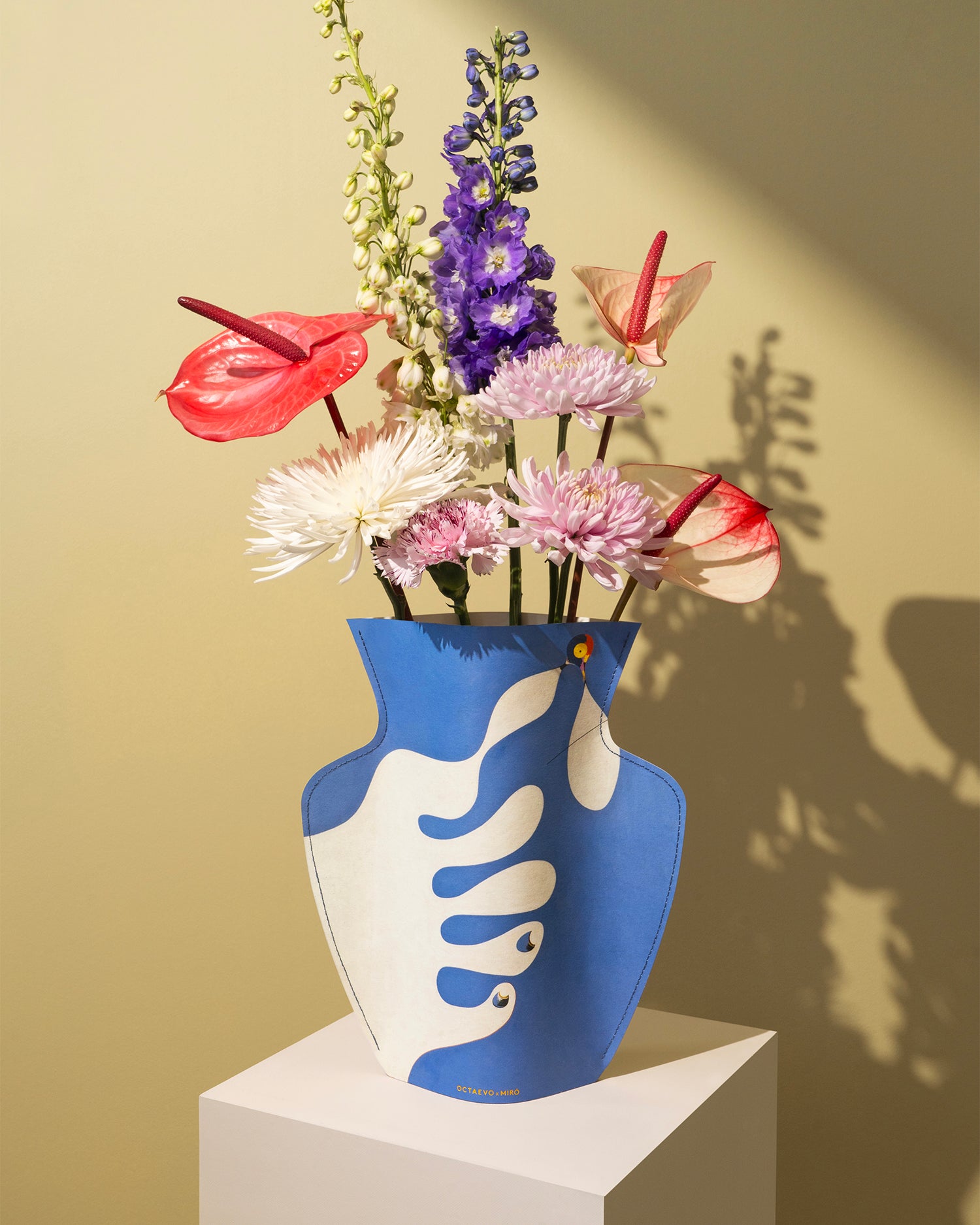 Vaso decorativo di carta Mirò