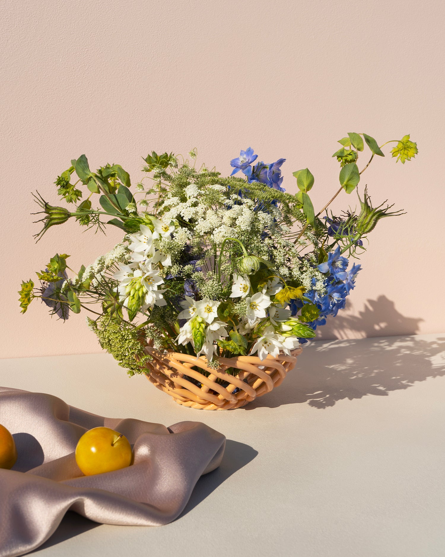 Bowl intrecciata a mano in ceramica Sicilia