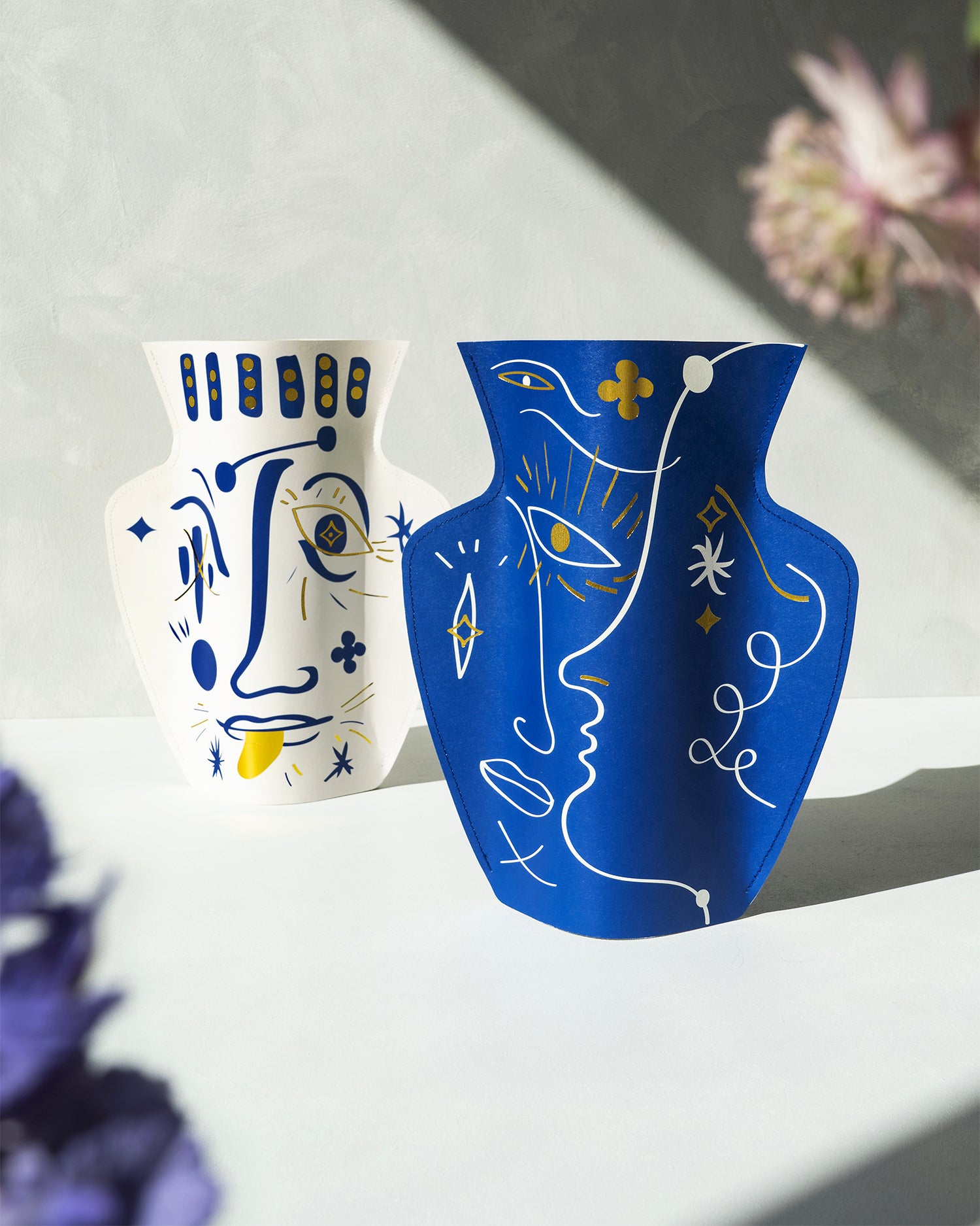 Vaso decorativo di carta Vasage