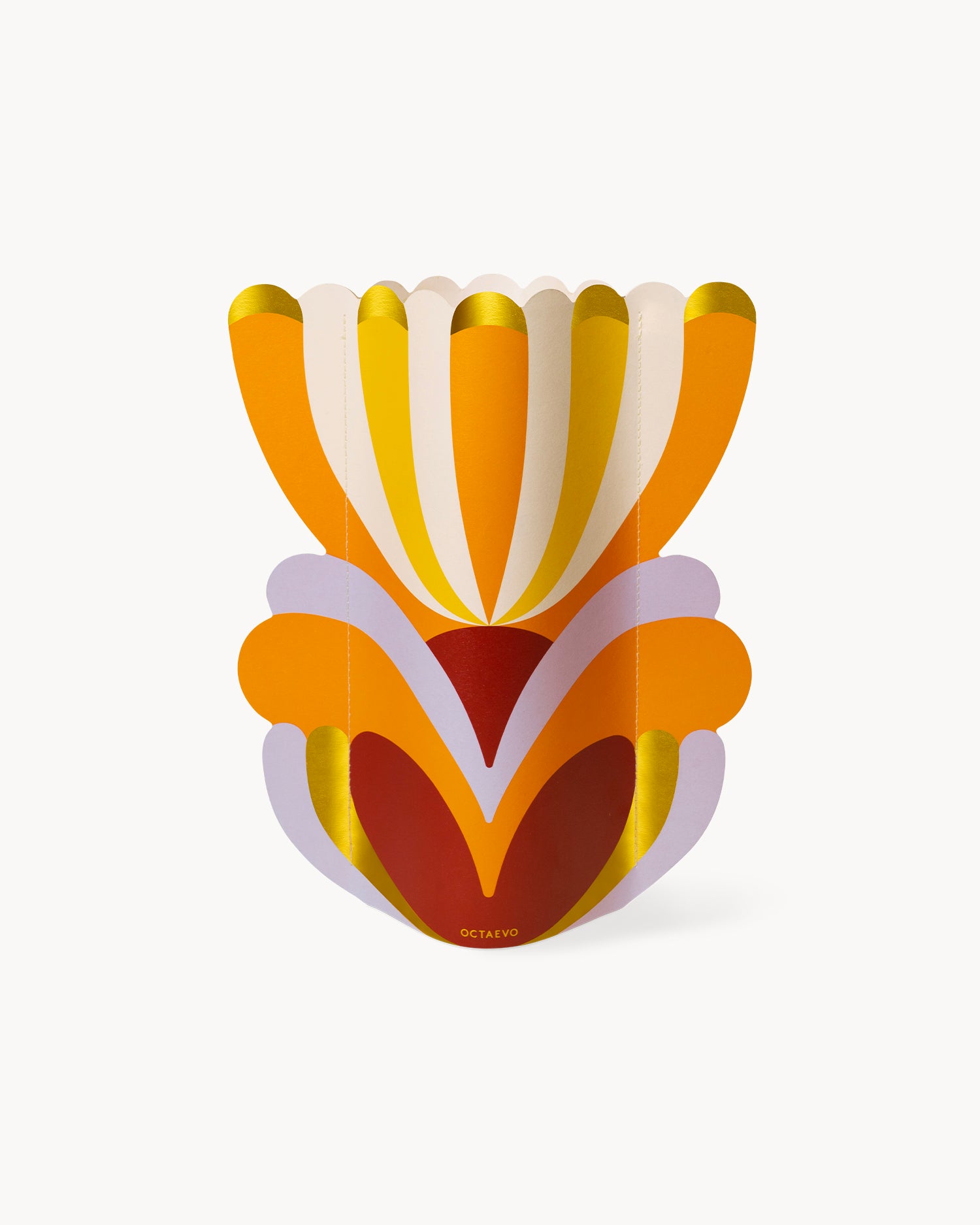 Vaso decorativo di carta Elysia